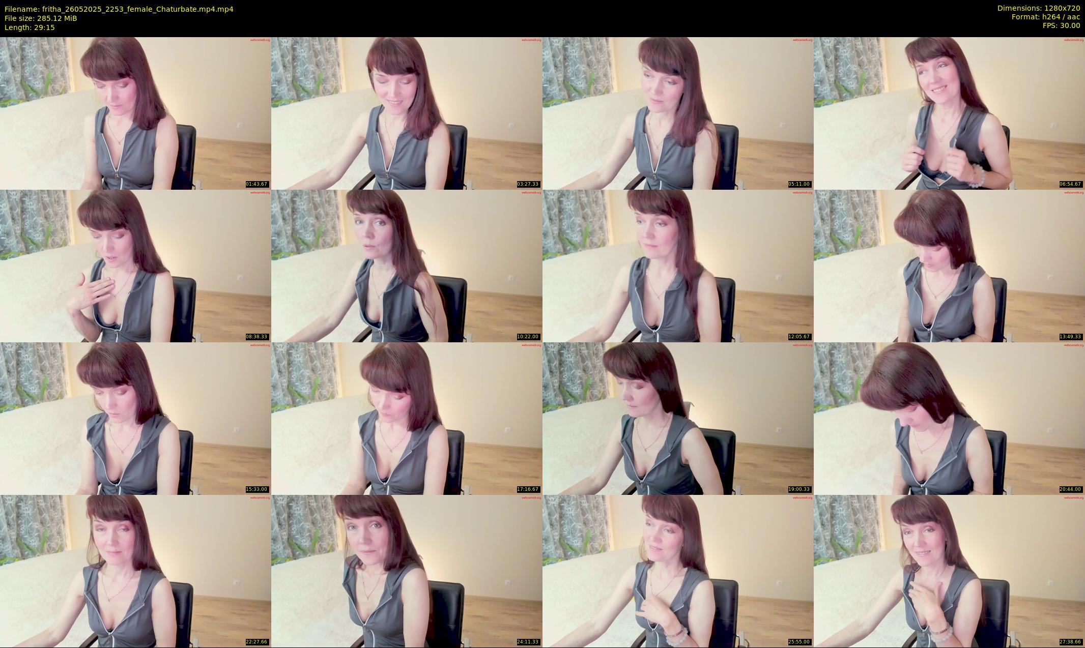fritha — 30 minute Chaturbate female cam show recording, 720p, May 26, 2025