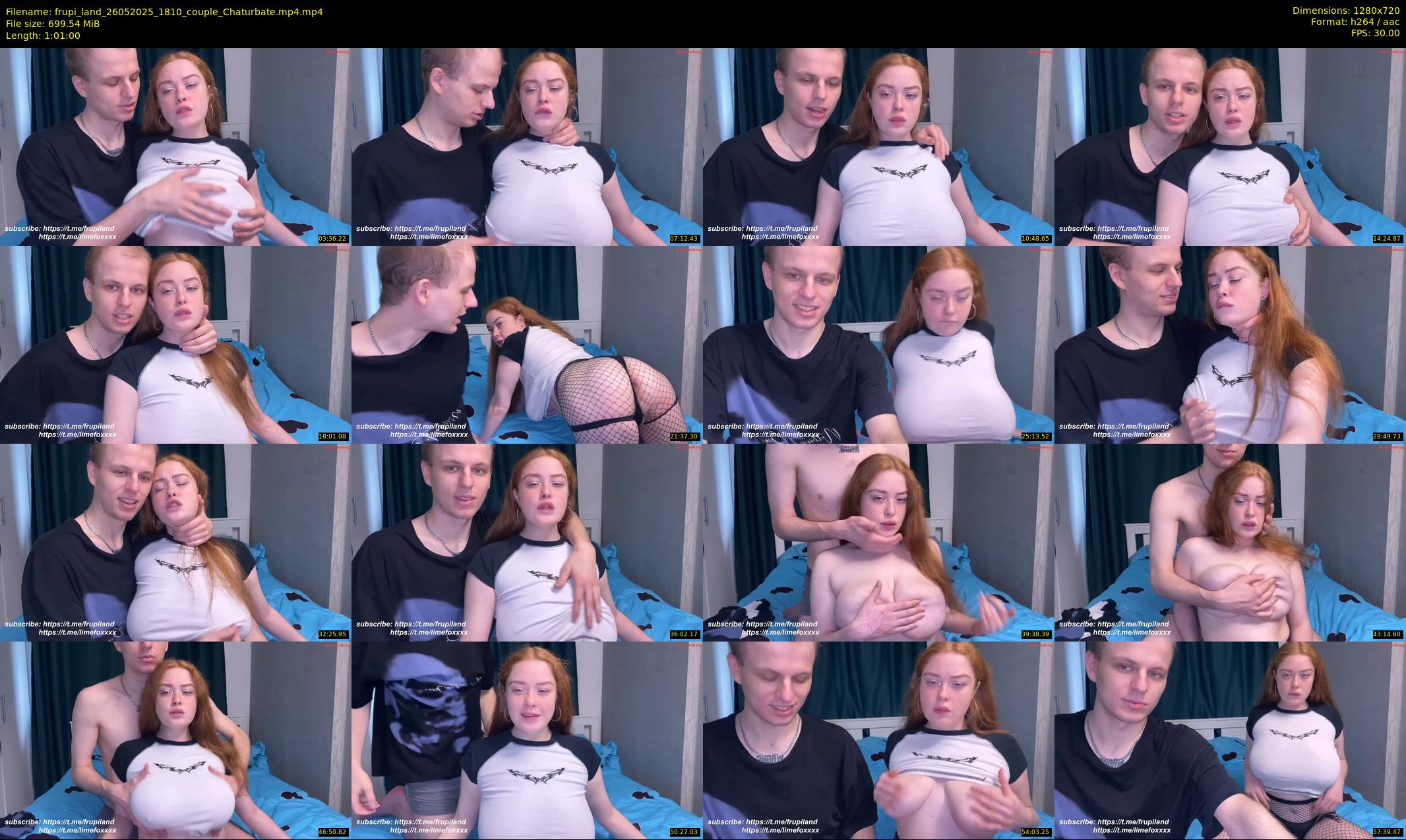 frupi_land — 61 minute Chaturbate couple cam show recording, 720p, May 26, 2025