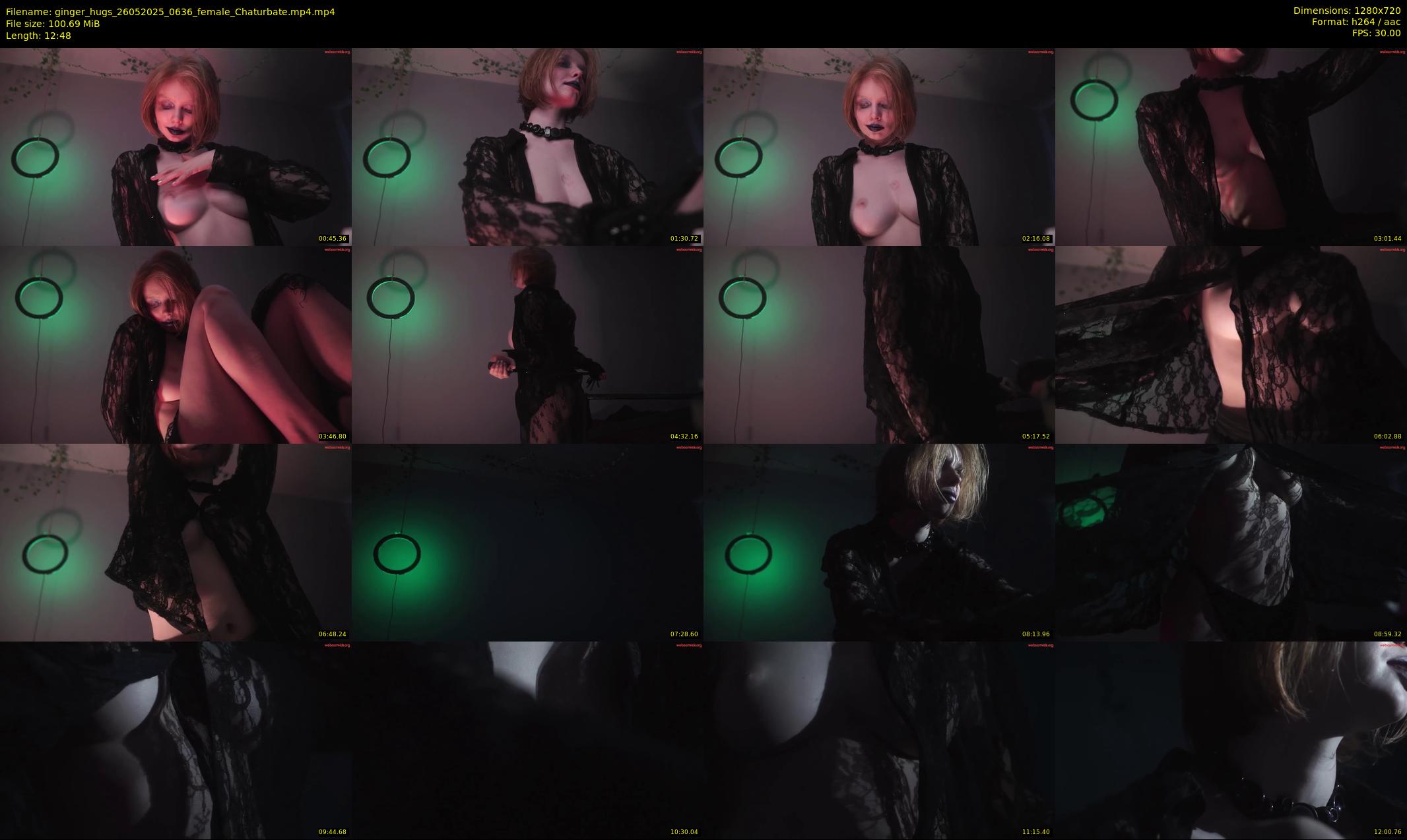 ginger_hugs — 13 minute Chaturbate female cam show recording, 720p, May 26, 2025