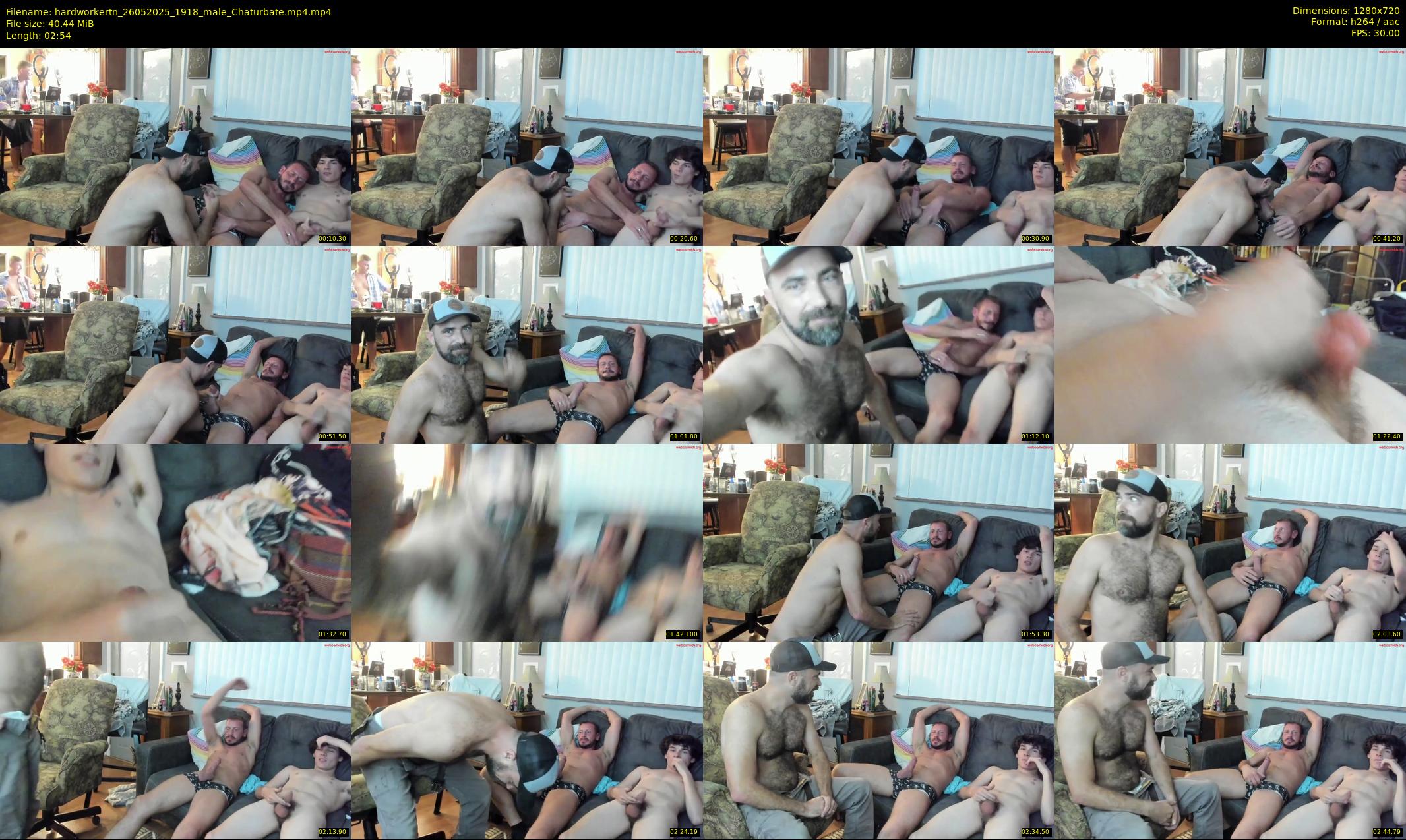 hardworkertn — 3 minute Chaturbate male cam show recording, 720p, May 26, 2025