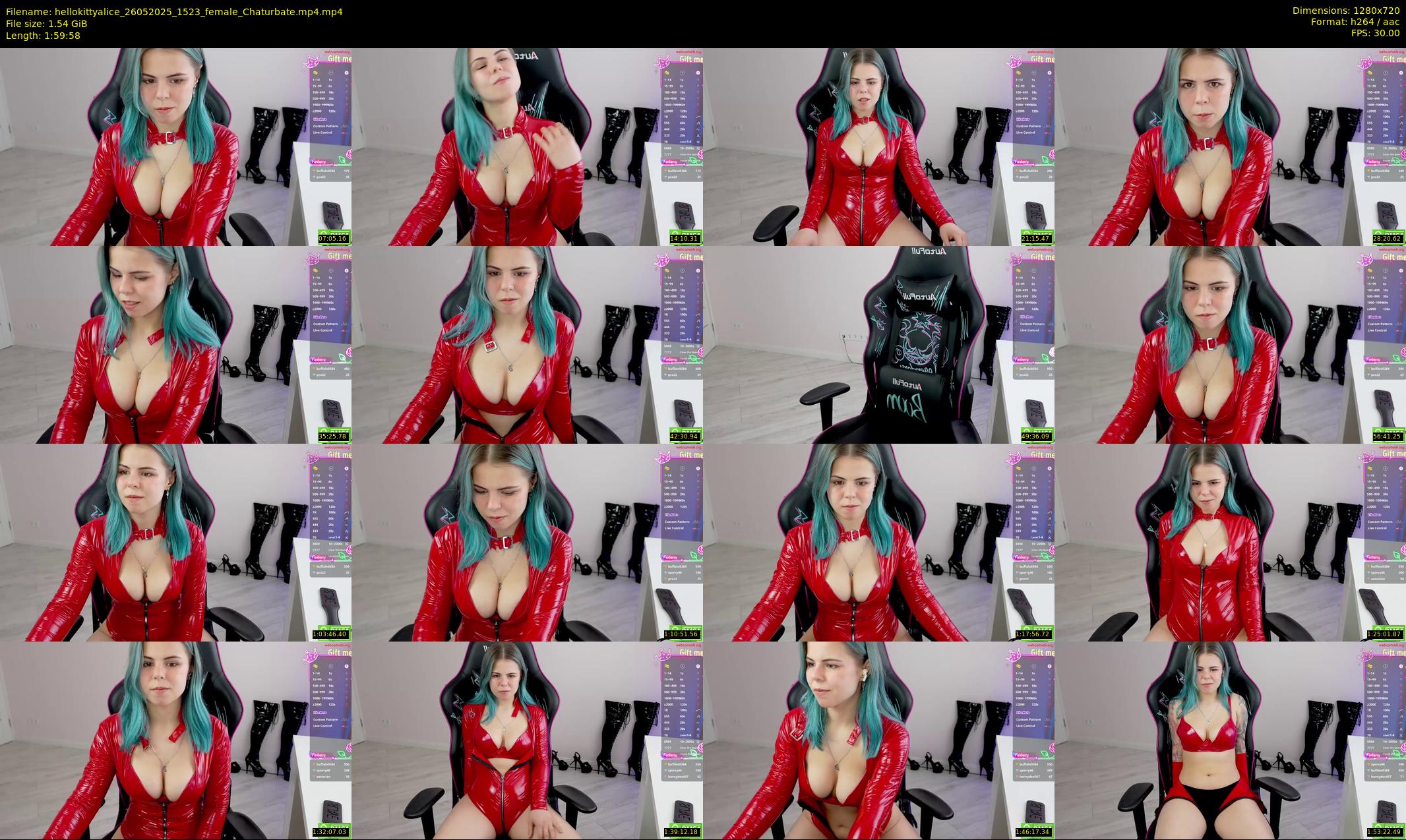 hellokittyalice — 120 minute Chaturbate female cam show recording, 720p, May 26, 2025