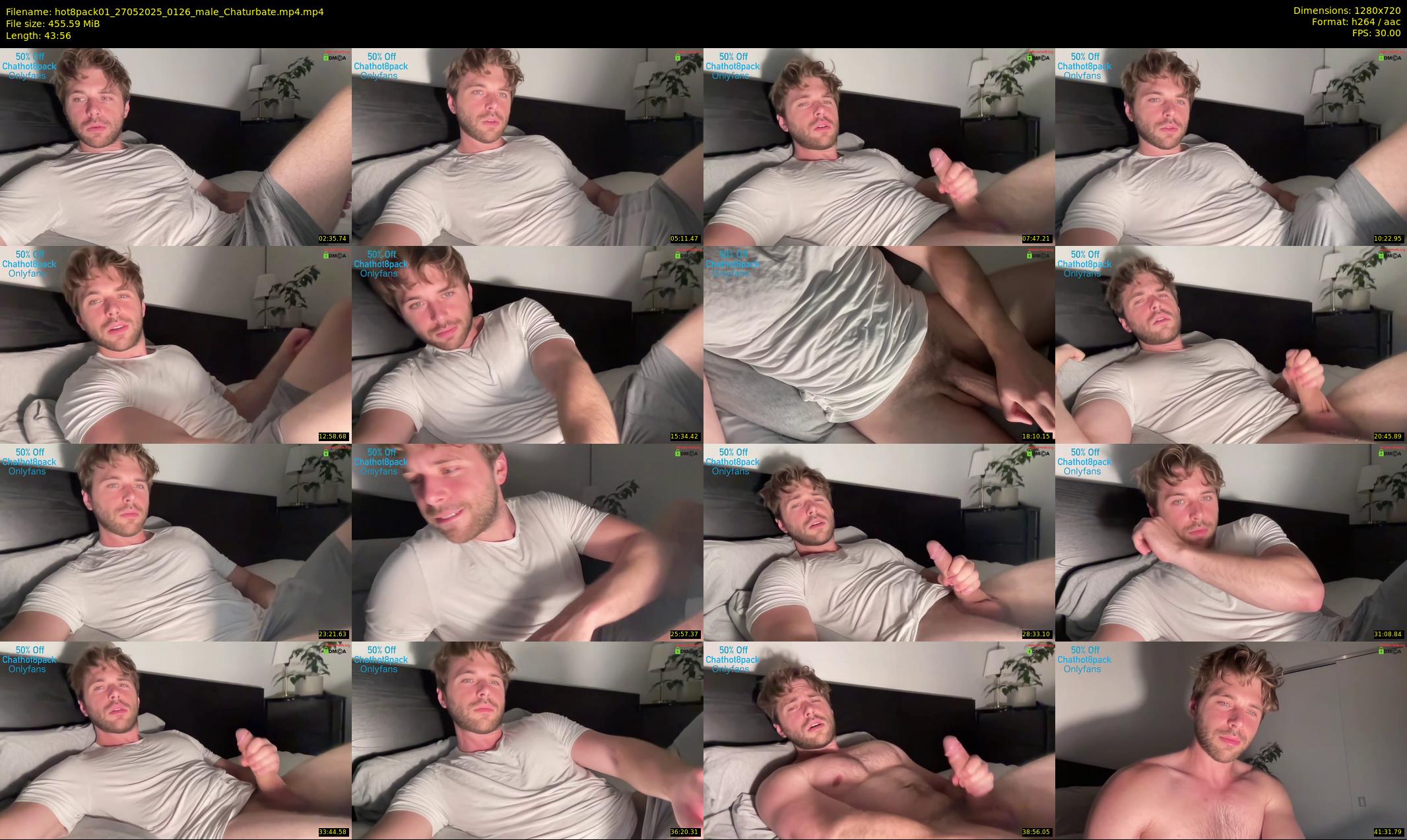 hot8pack01 — 44 minute Chaturbate male cam show recording, 720p, May 27, 2025