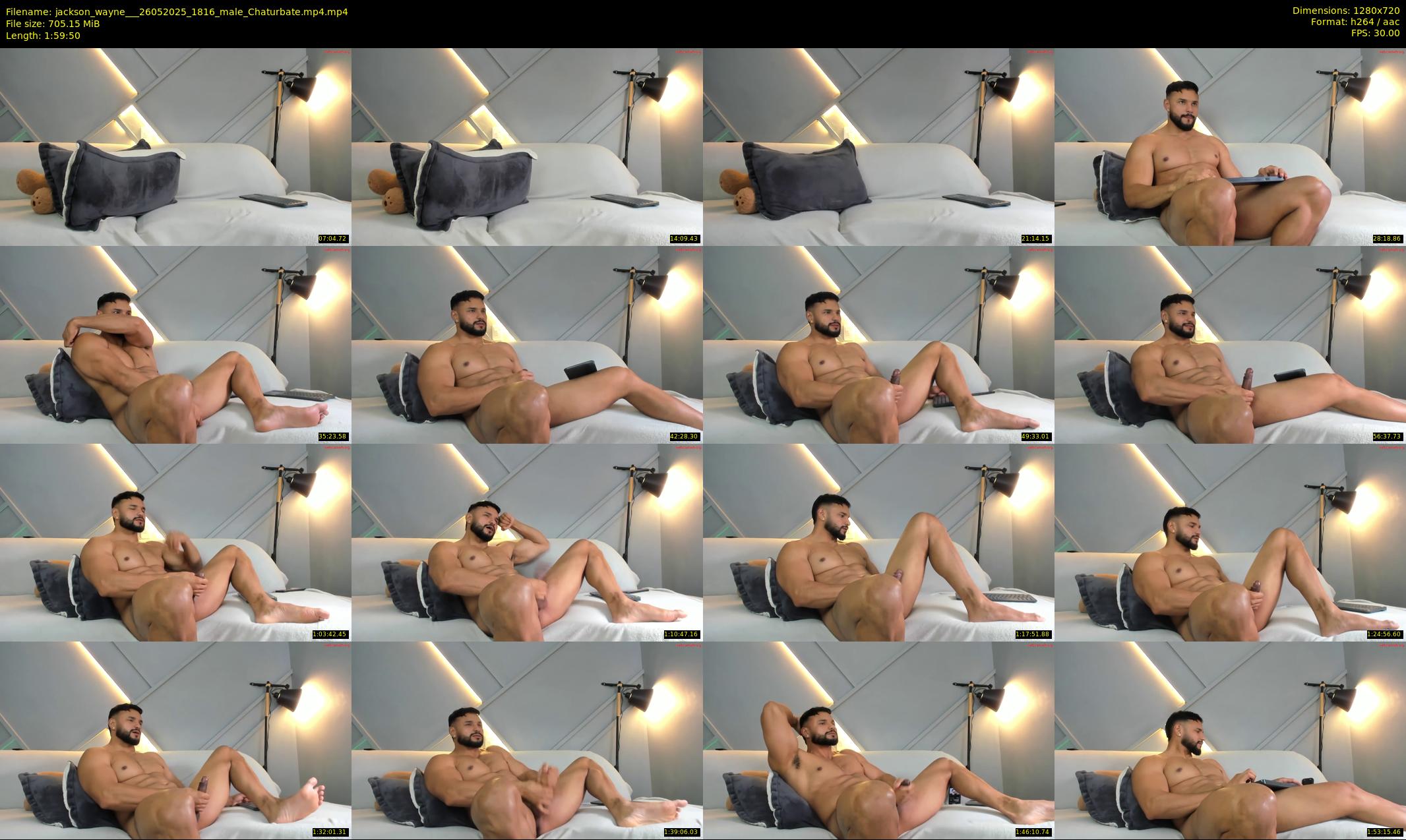 jackson_wayne__ — 120 minute Chaturbate male cam show recording, 720p, May 26, 2025