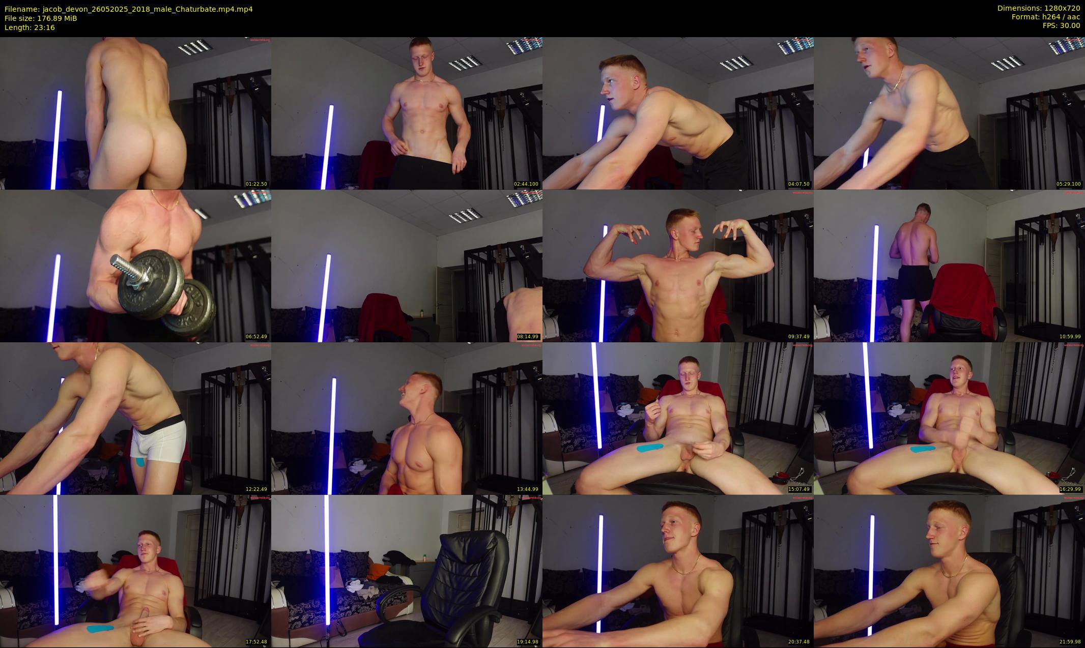 jacob_devon — 24 minute Chaturbate male cam show recording, 720p, May 26, 2025