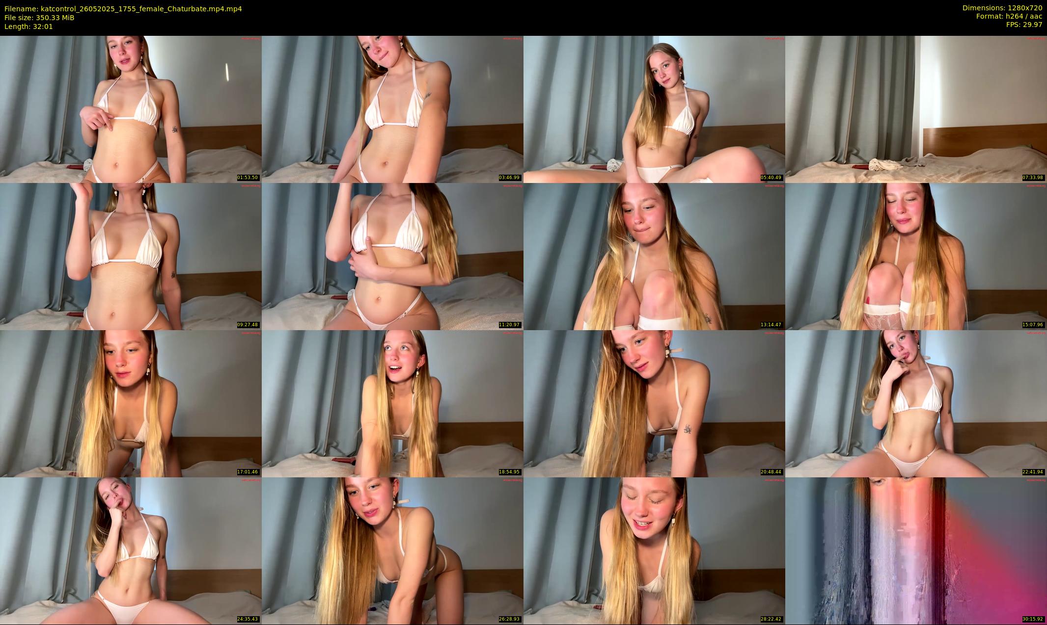 katcontrol — 33 minute Chaturbate female cam show recording, 720p, May 26, 2025