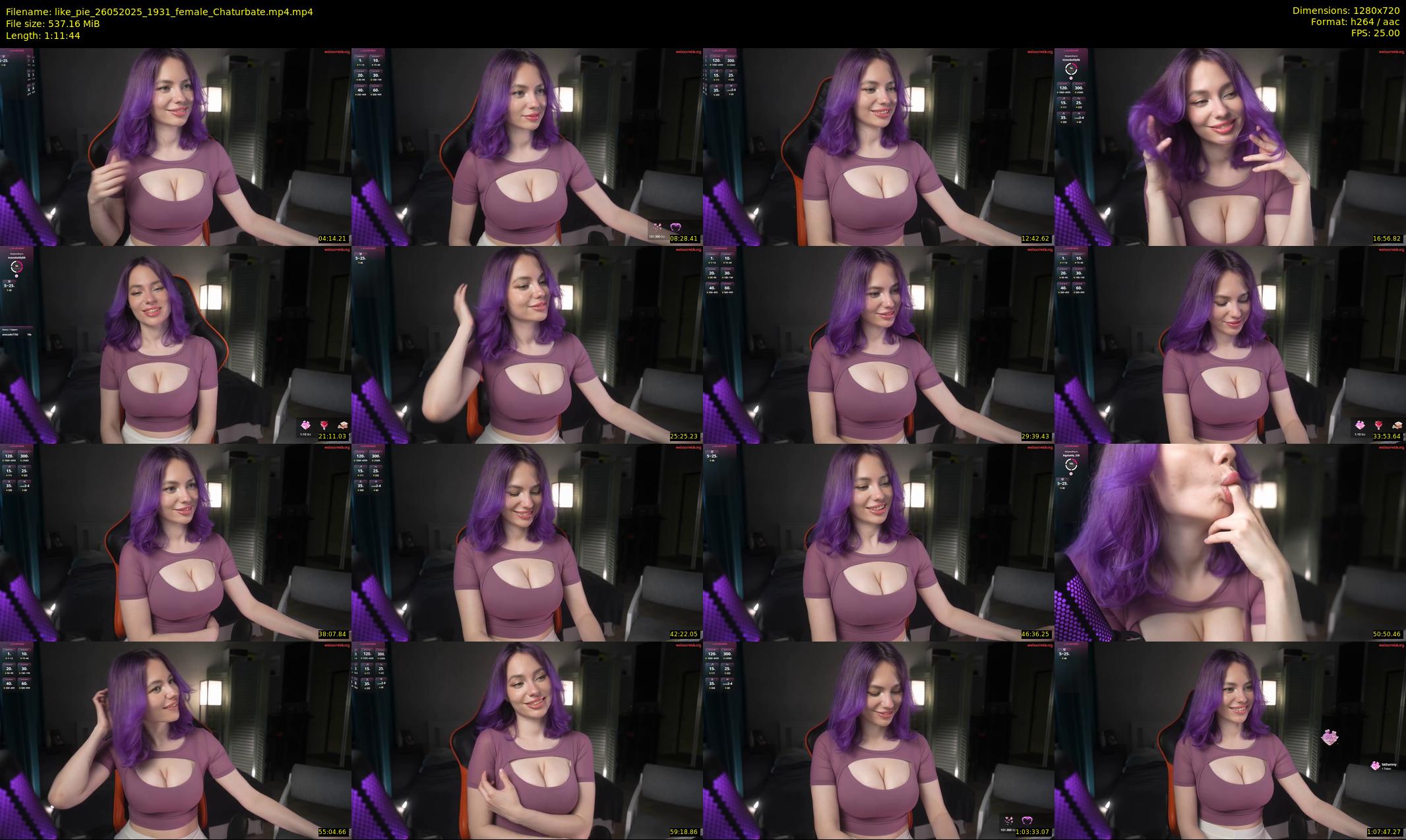 like_pie — 72 minute Chaturbate couple cam show recording, 720p, May 26, 2025