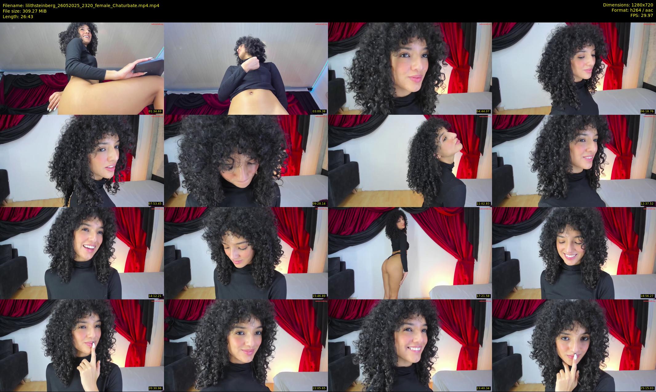 lilithsteinberg — 27 minute Chaturbate female cam show recording, 720p, May 26, 2025
