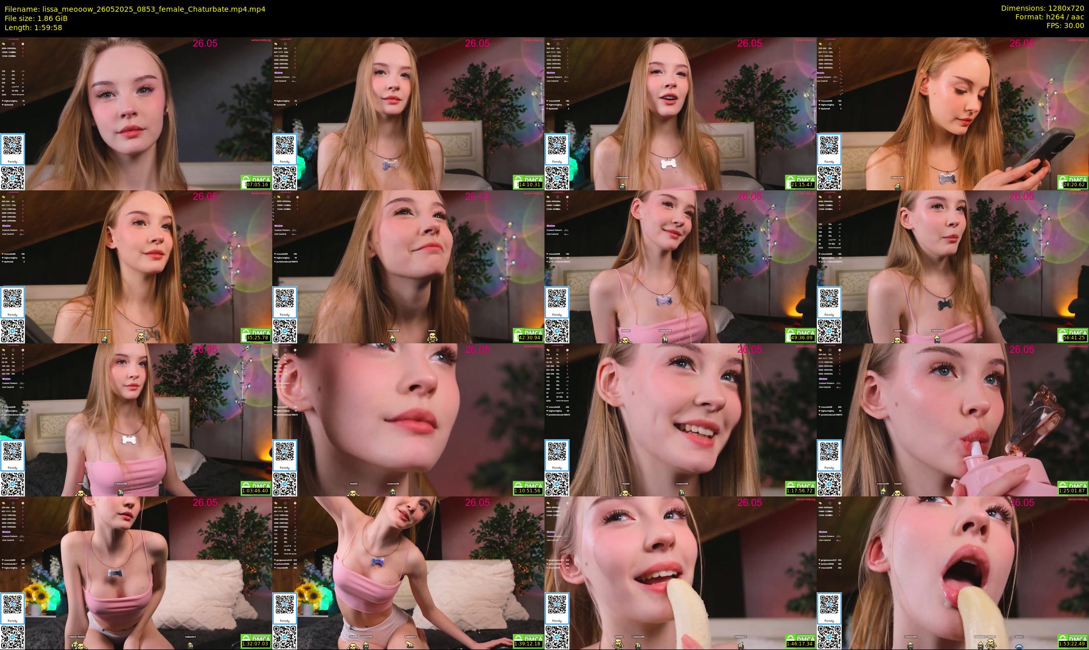 lissa_meooow — 120 minute Chaturbate female cam show recording, 720p, May 26, 2025