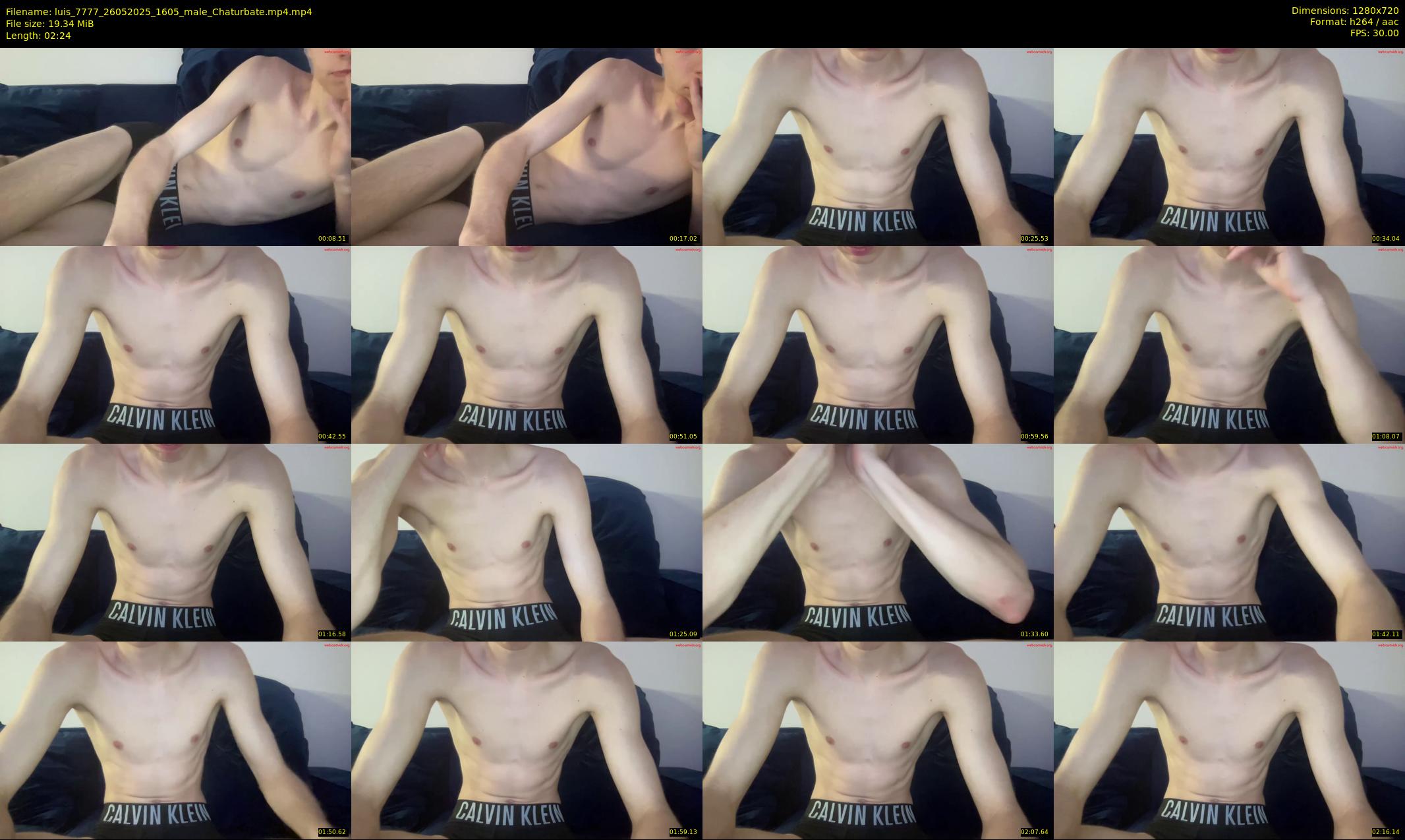 luis_7777 — 3 minute Chaturbate male cam show recording, 720p, May 26, 2025