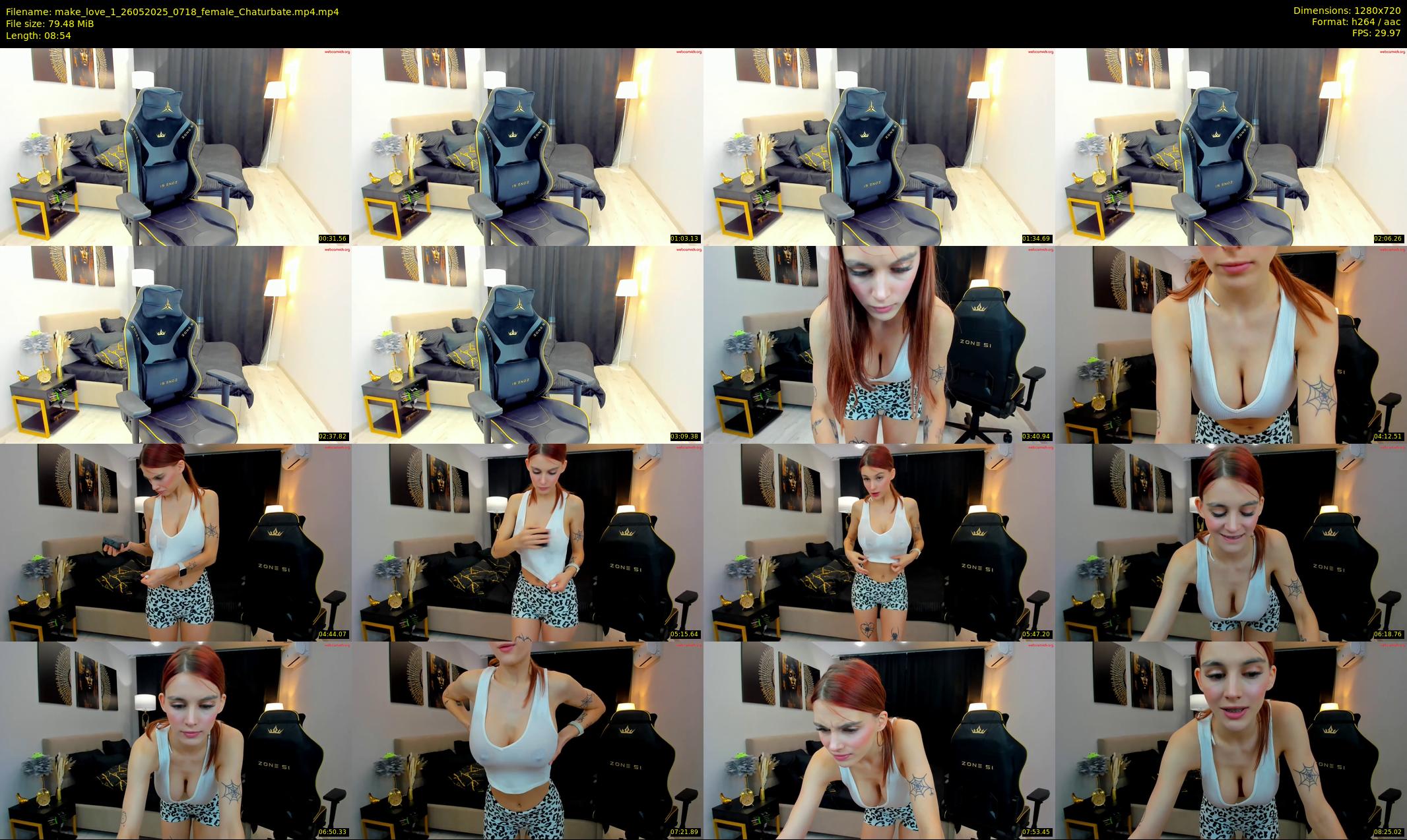 make_love_1 — 9 minute Chaturbate female cam show recording, 720p, May 26, 2025