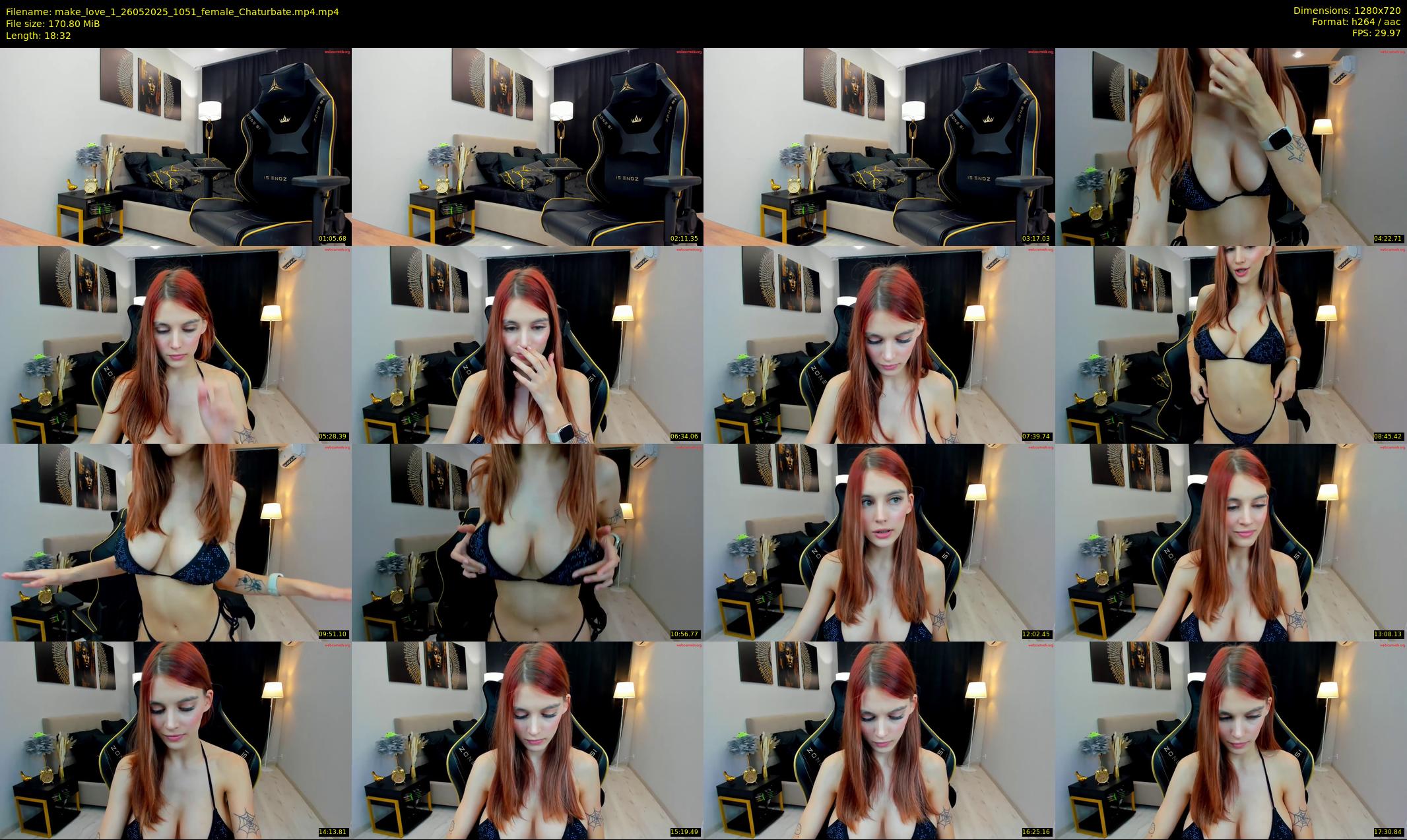 make_love_1 — 19 minute Chaturbate female cam show recording, 720p, May 26, 2025