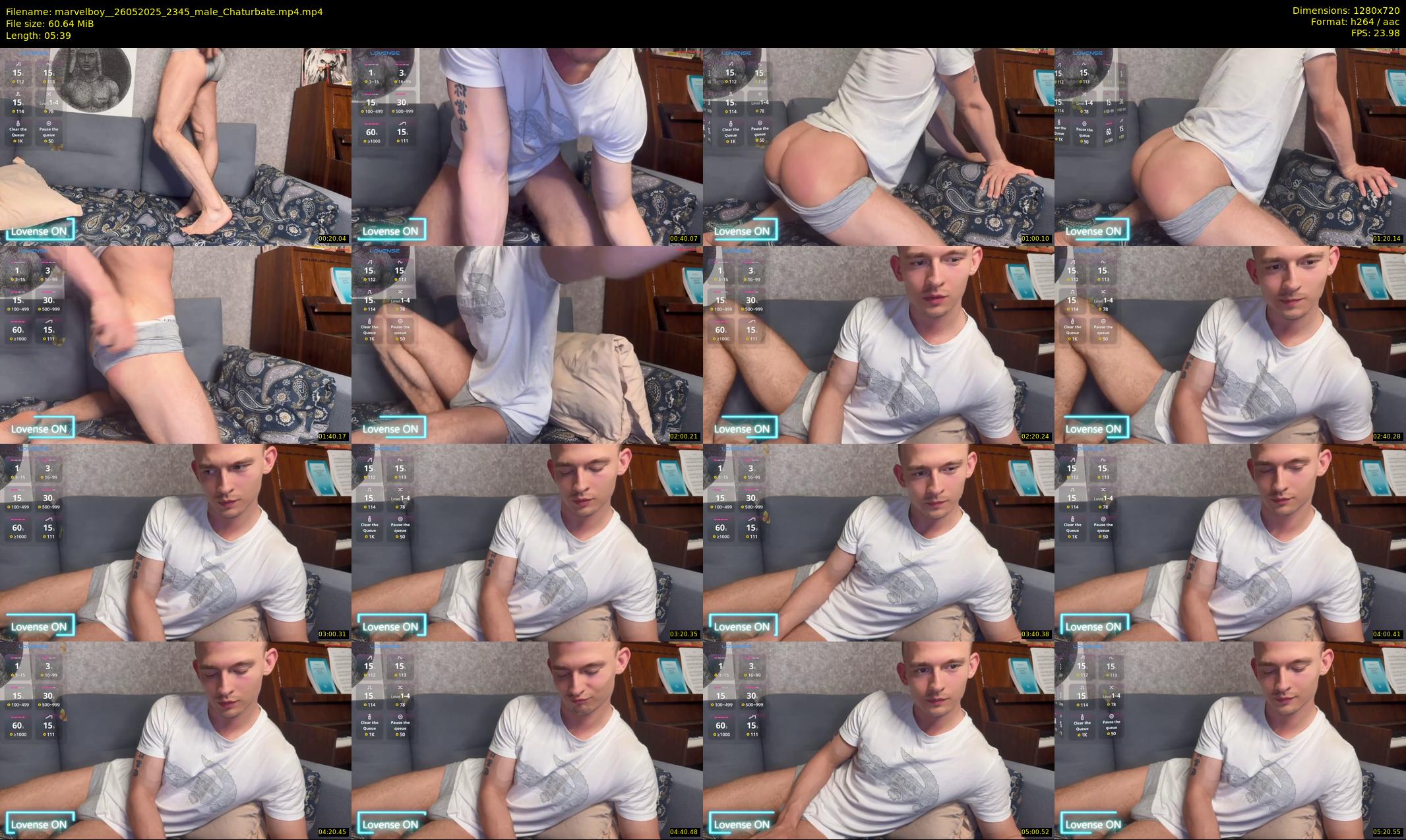 marvelboy_ — 6 minute Chaturbate male cam show recording, 720p, May 26, 2025