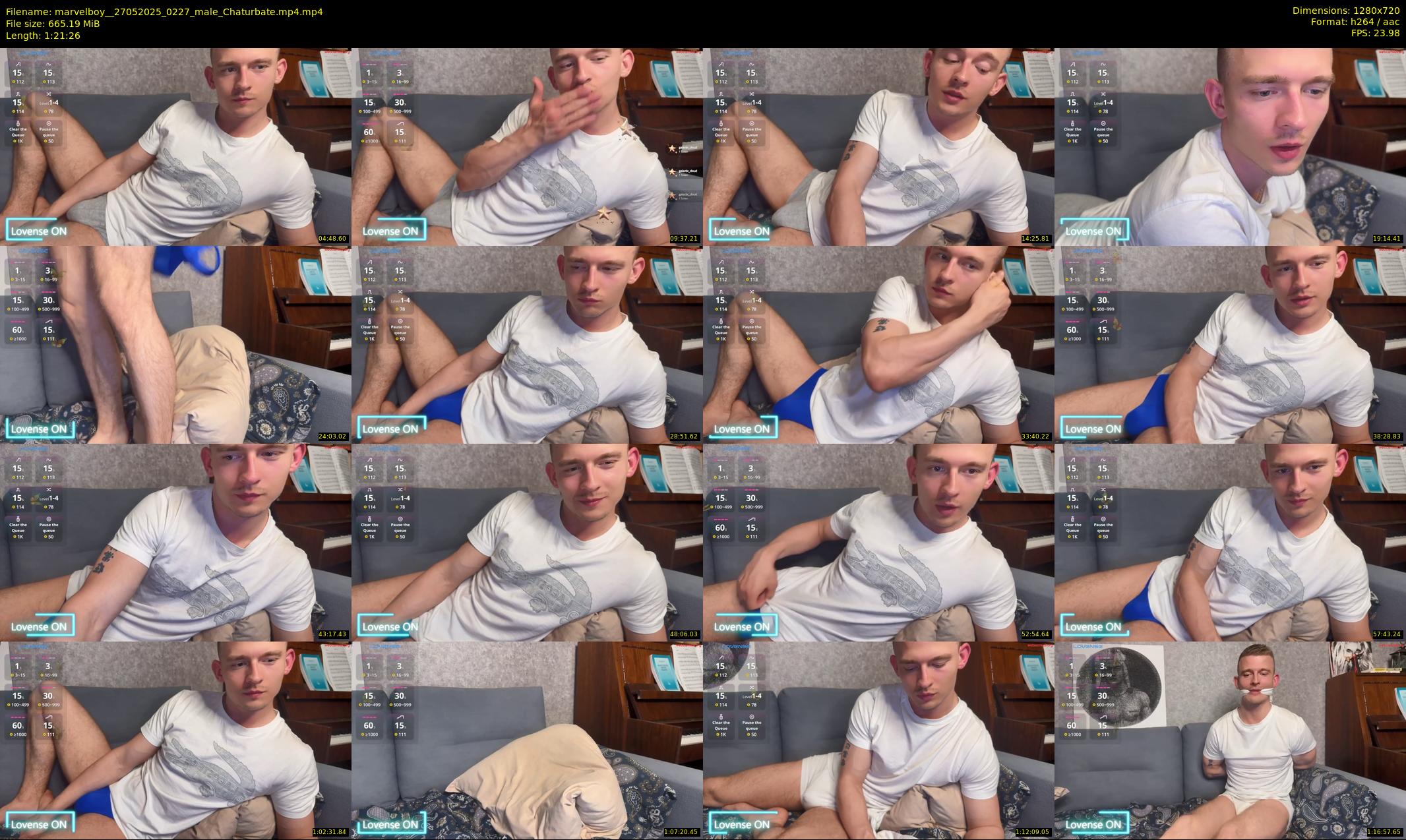 marvelboy_ — 82 minute Chaturbate male cam show recording, 720p, May 27, 2025