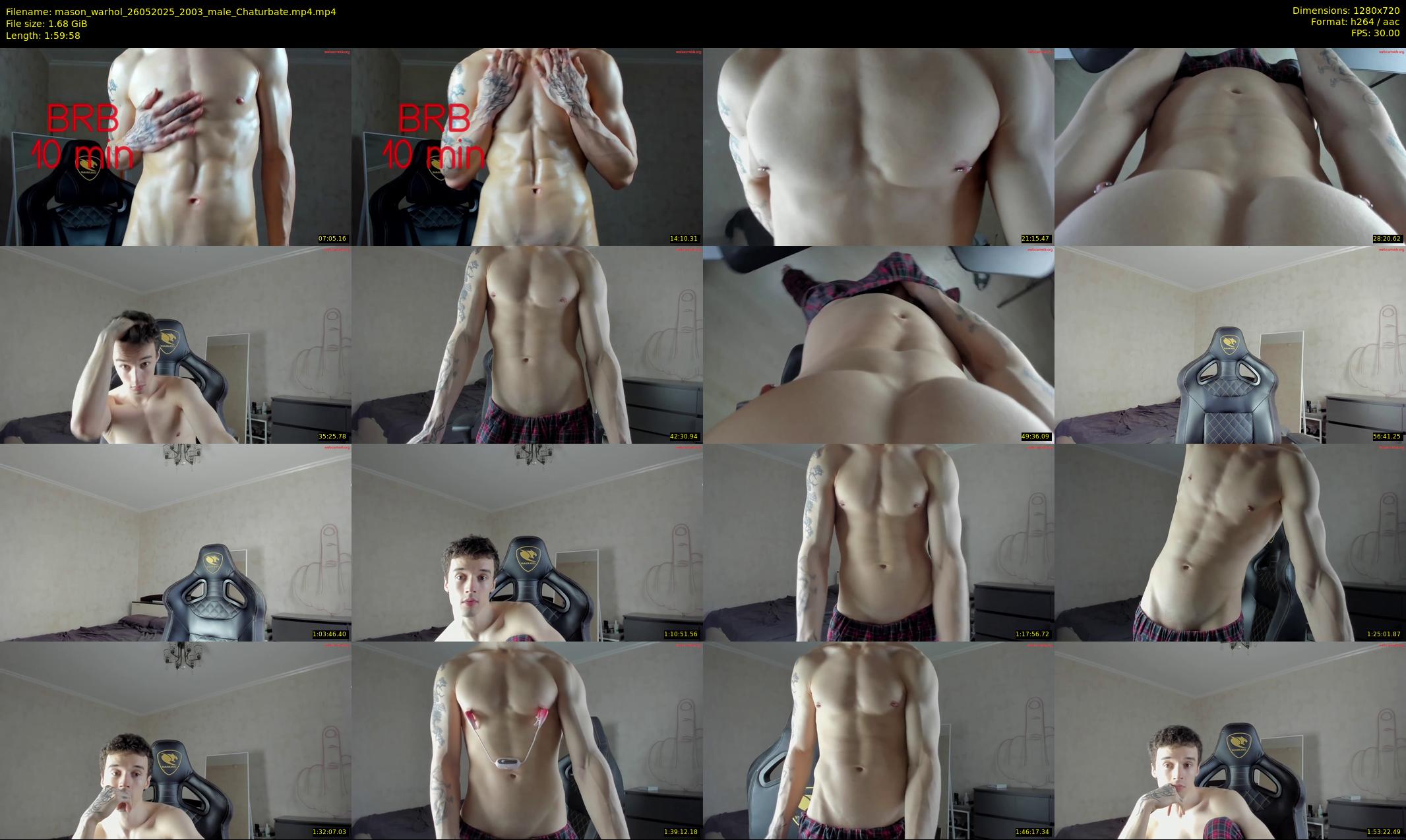 mason_warhol — 120 minute Chaturbate male cam show recording, 720p, May 26, 2025