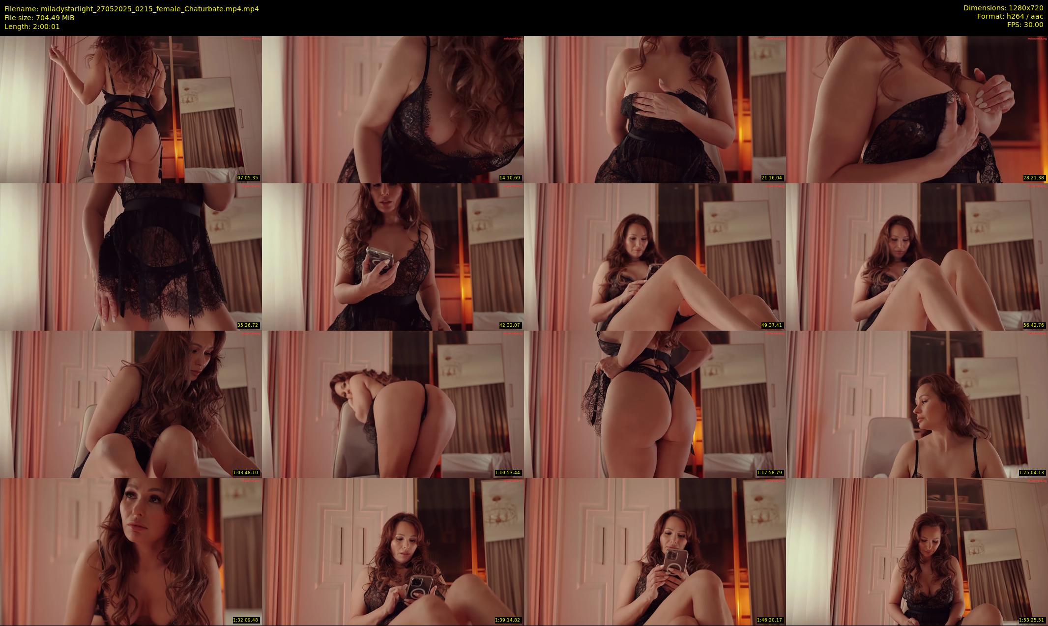 miladystarlight — 121 minute Chaturbate female cam show recording, 720p, May 27, 2025