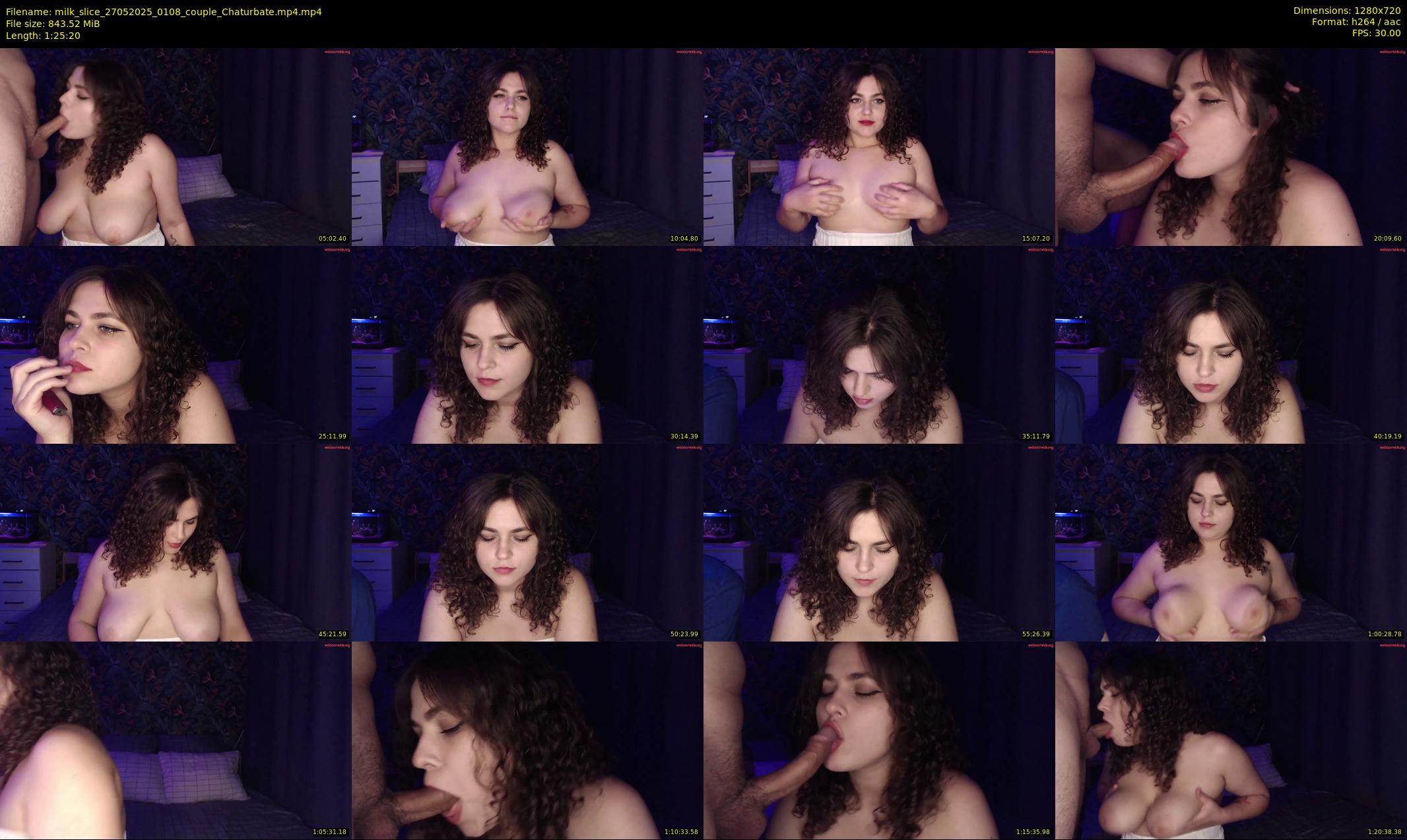 milk_slice — 86 minute Chaturbate couple cam show recording, 720p, May 27, 2025