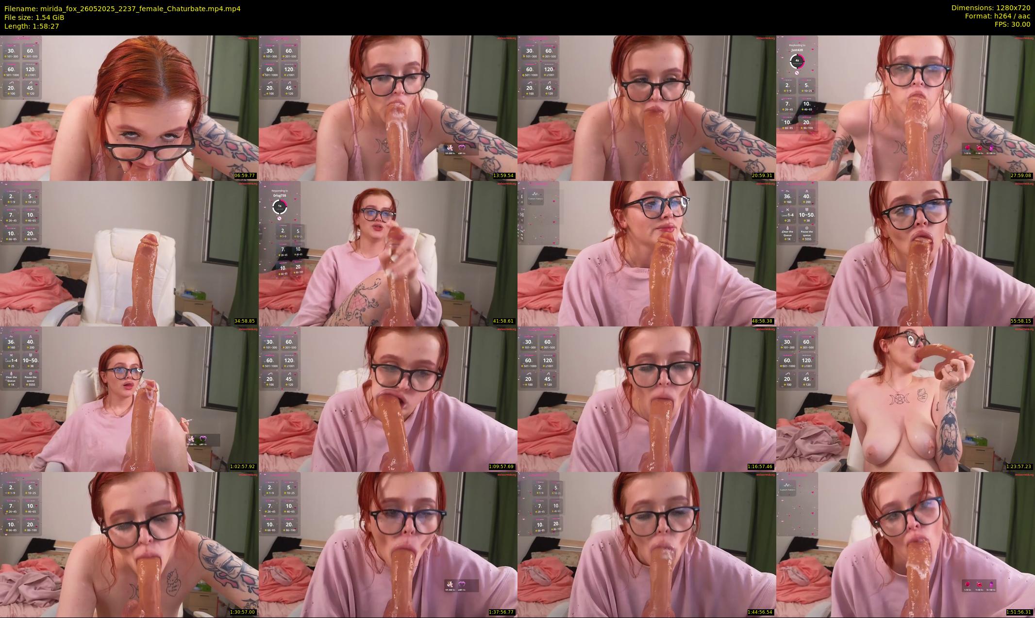 mirida_fox — 119 minute Chaturbate female cam show recording, 720p, May 26, 2025