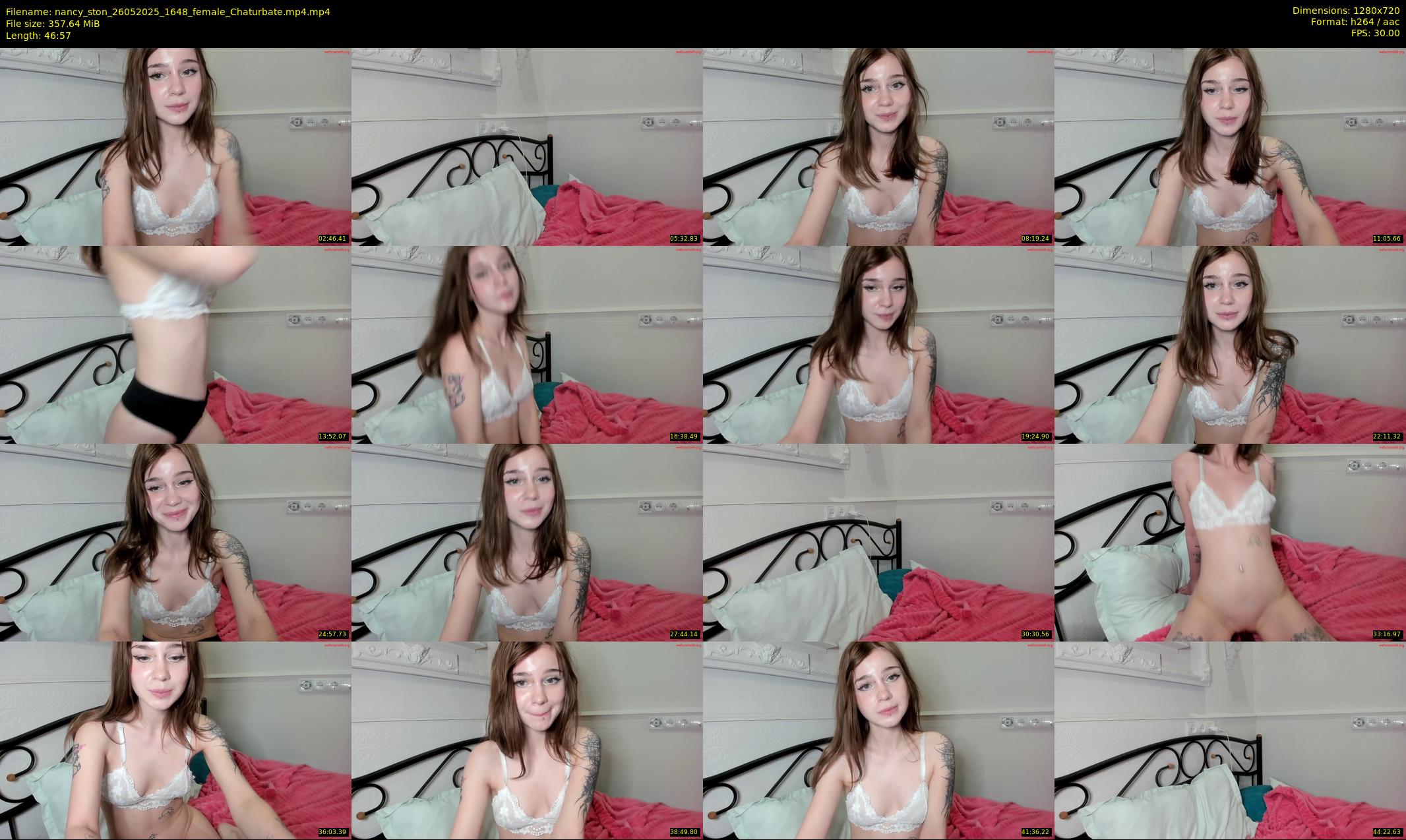 nancy_ston — 47 minute Chaturbate female cam show recording, 720p, May 26, 2025