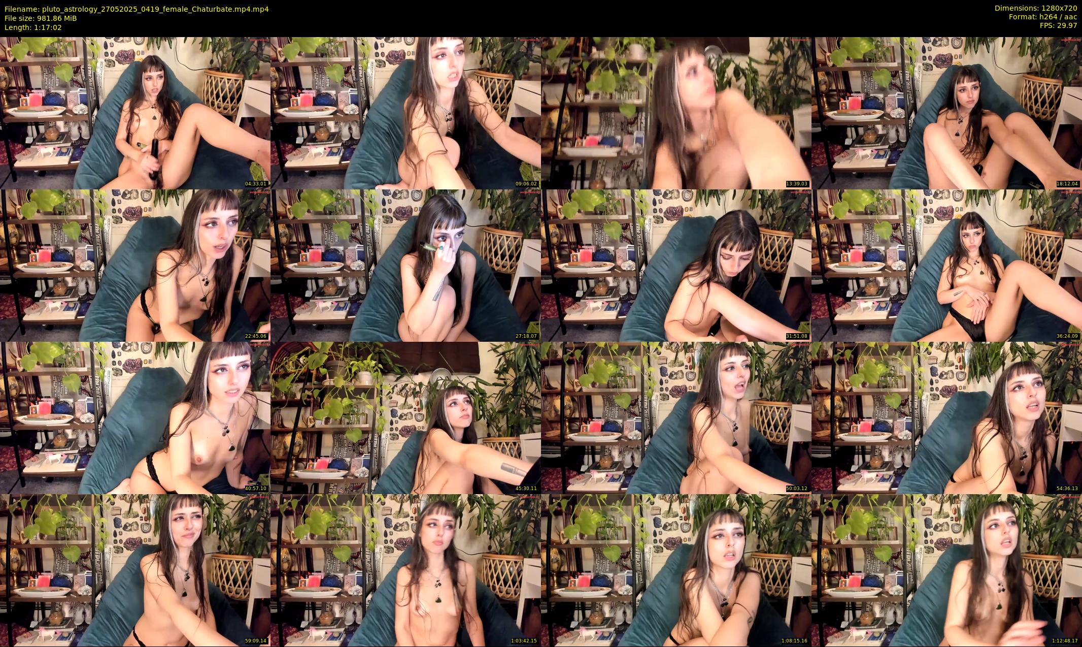 pluto_astrology — 78 minute Chaturbate female cam show recording, 720p, May 27, 2025
