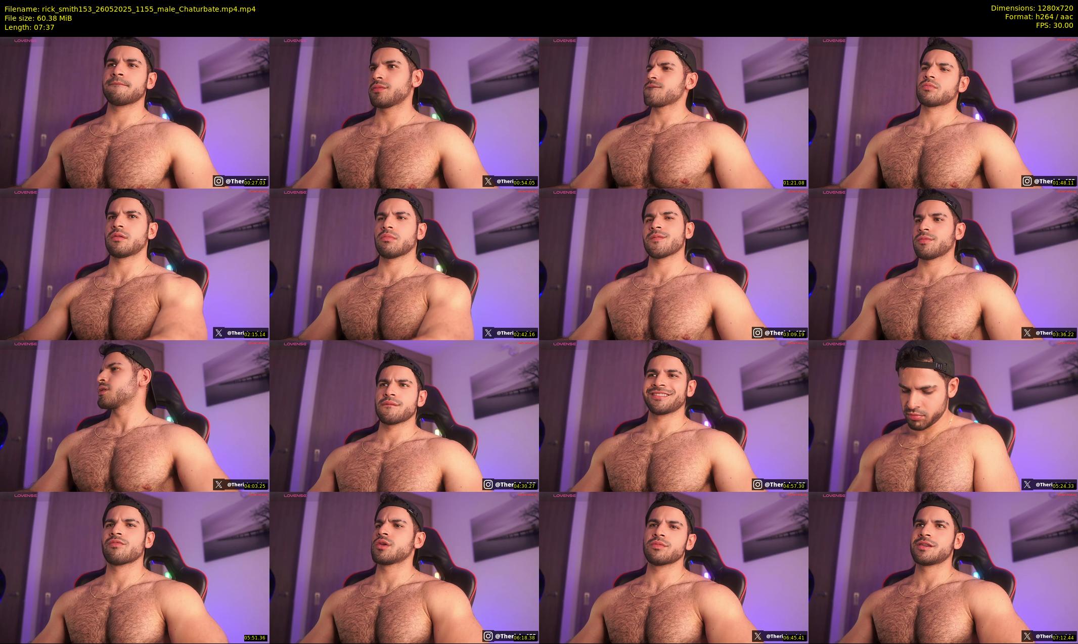 rick_smith153 — 8 minute Chaturbate male cam show recording, 720p, May 26, 2025