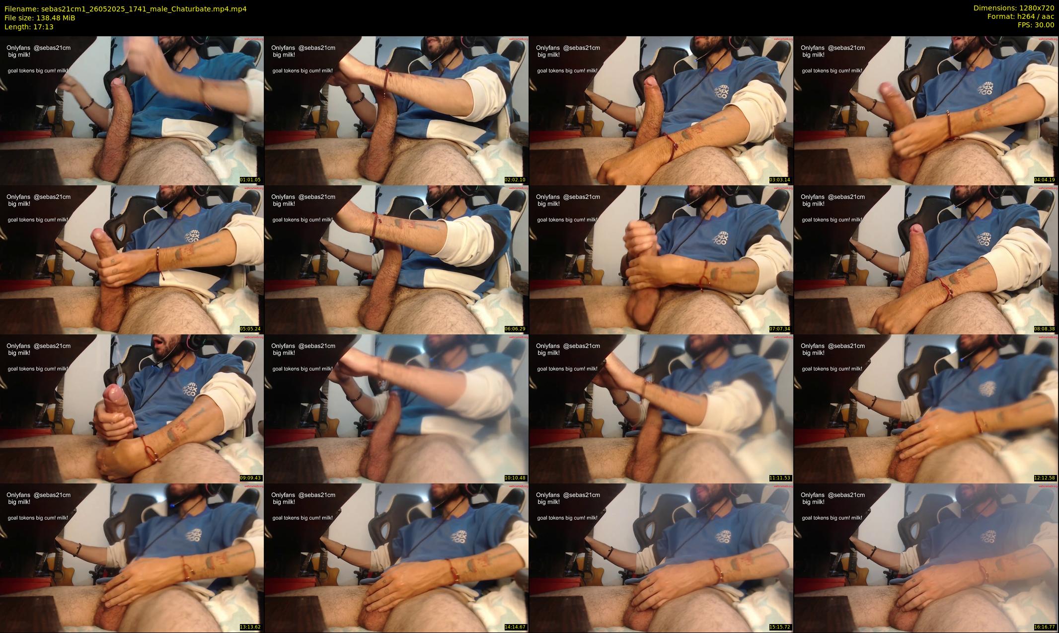 sebas21cm1 — 18 minute Chaturbate male cam show recording, 720p, May 26, 2025