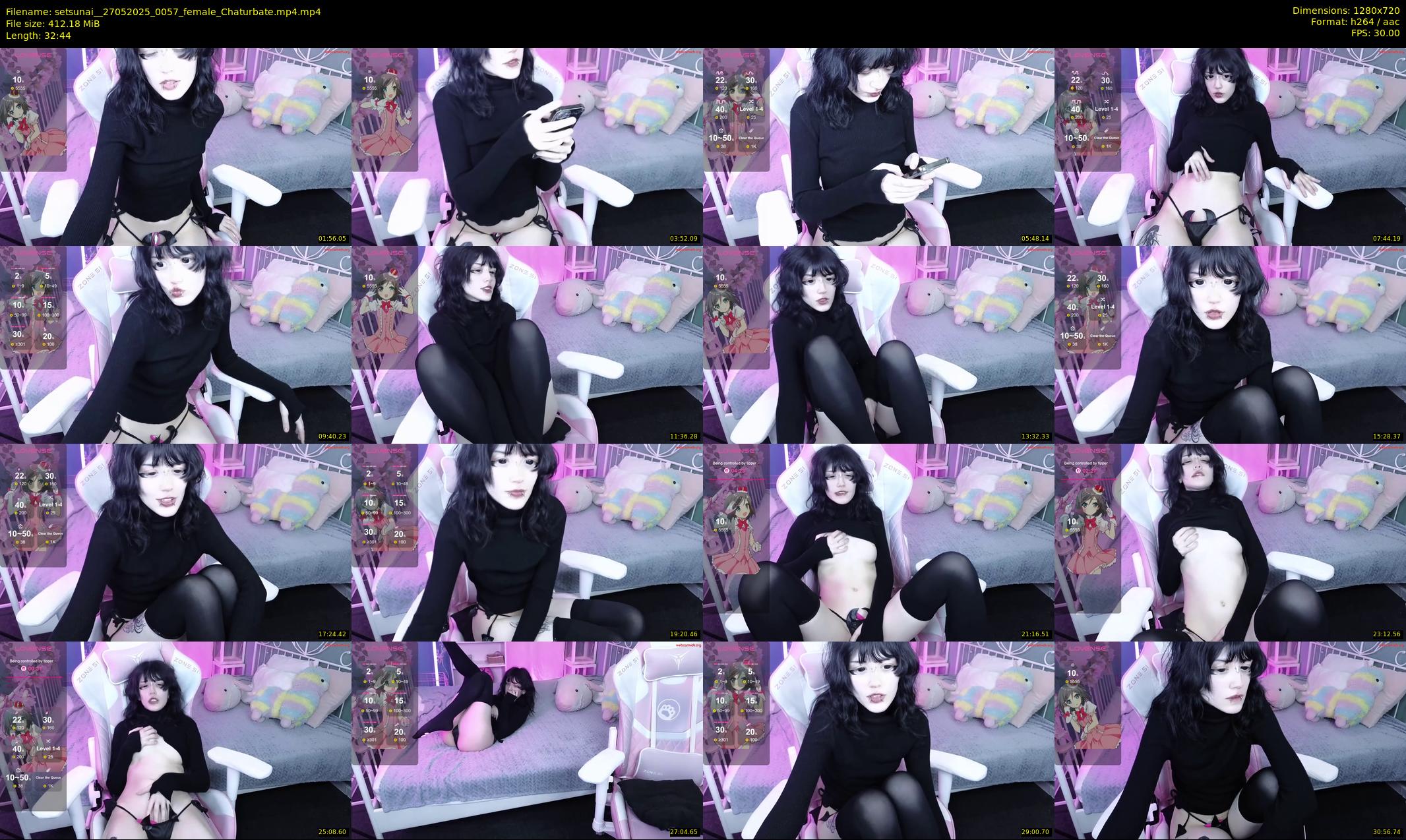 setsunai_ — 33 minute Chaturbate female cam show recording, 720p, May 27, 2025