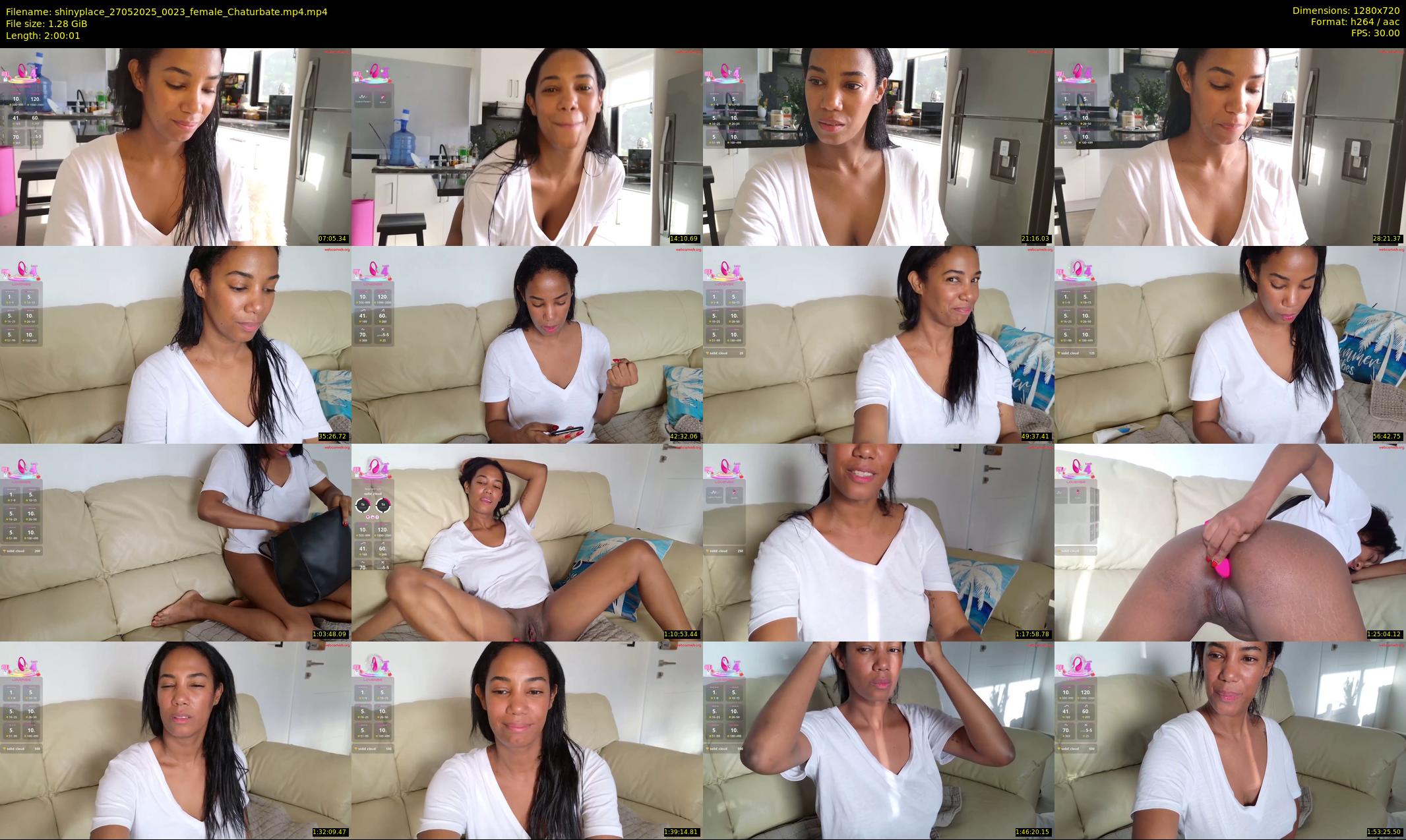 shinyplace — 121 minute Chaturbate couple cam show recording, 720p, May 27, 2025