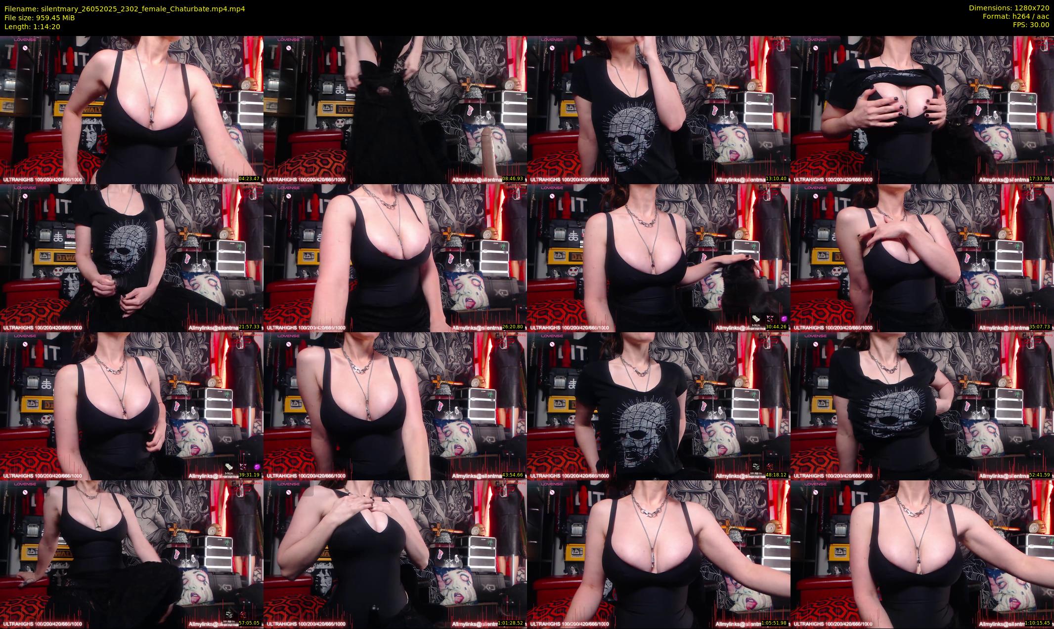 silentmary — 75 minute Chaturbate female cam show recording, 720p, May 26, 2025