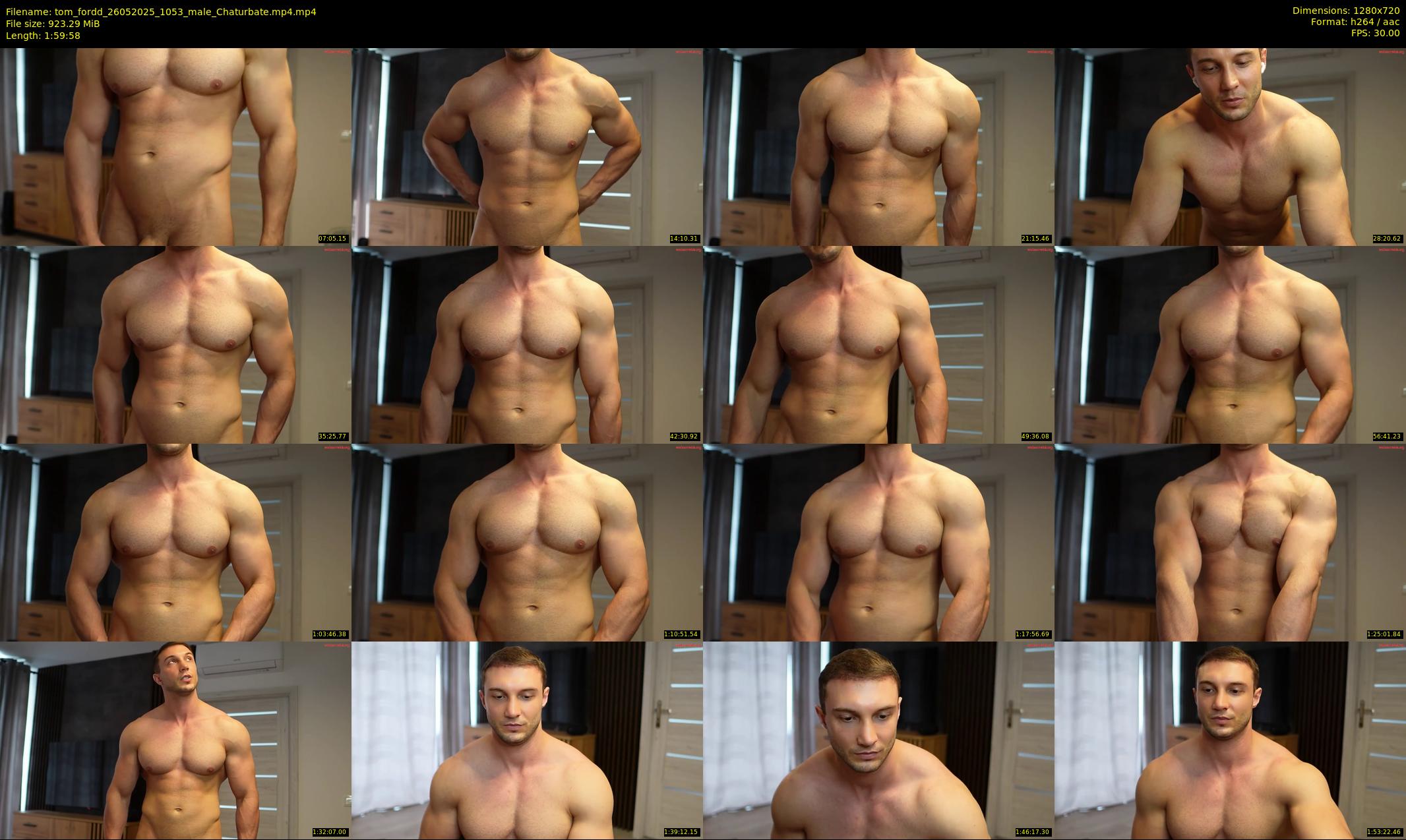 tom_fordd — 120 minute Chaturbate male cam show recording, 720p, May 26, 2025