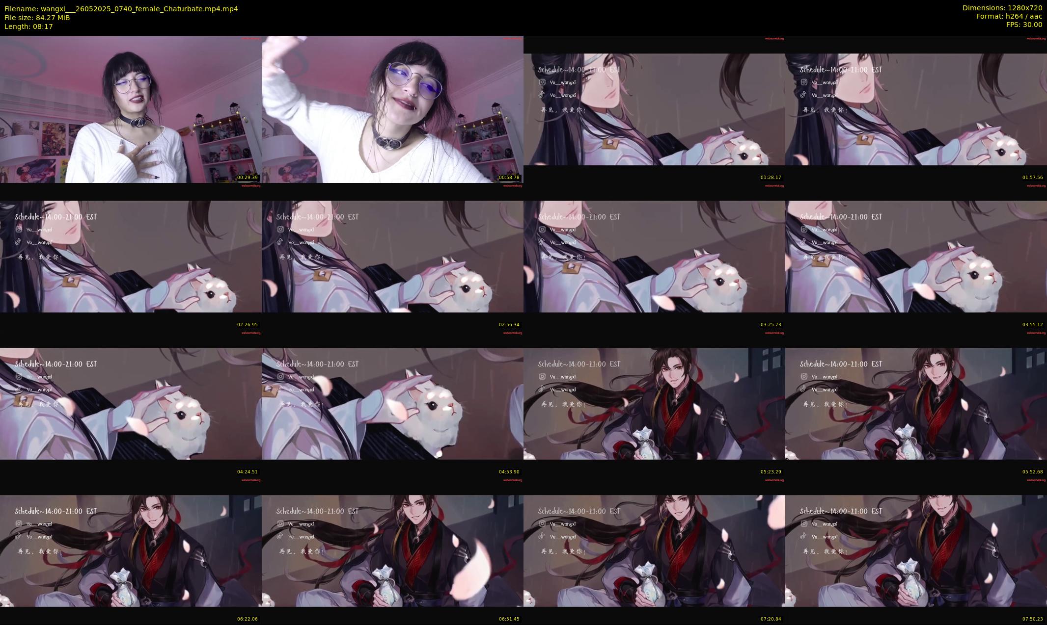 wangxi__ — 9 minute Chaturbate female cam show recording, 720p, May 26, 2025