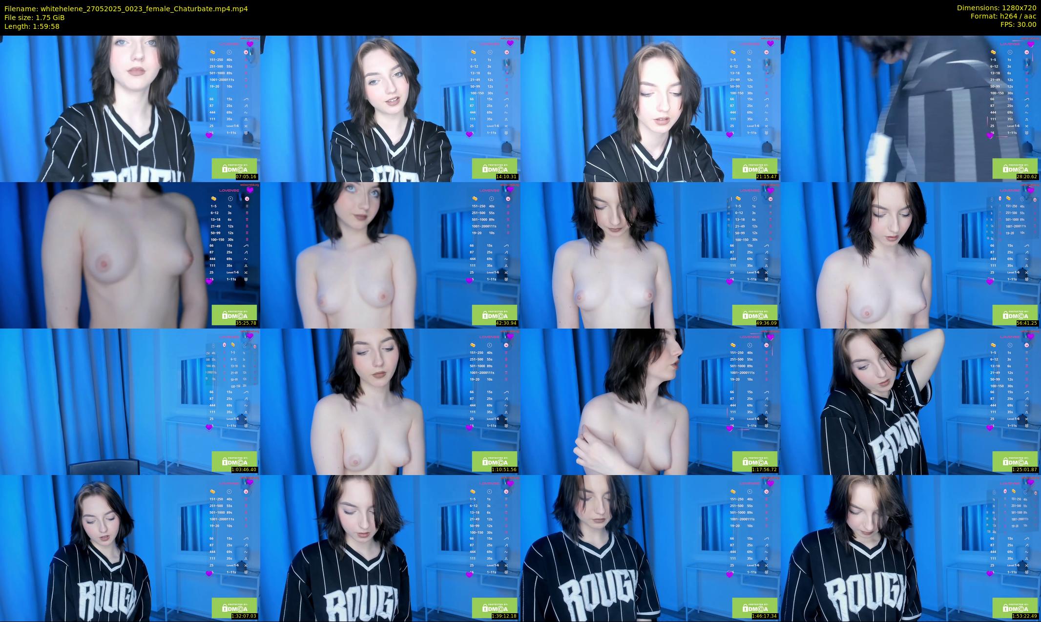 whitehelene — 120 minute Chaturbate female cam show recording, 720p, May 27, 2025