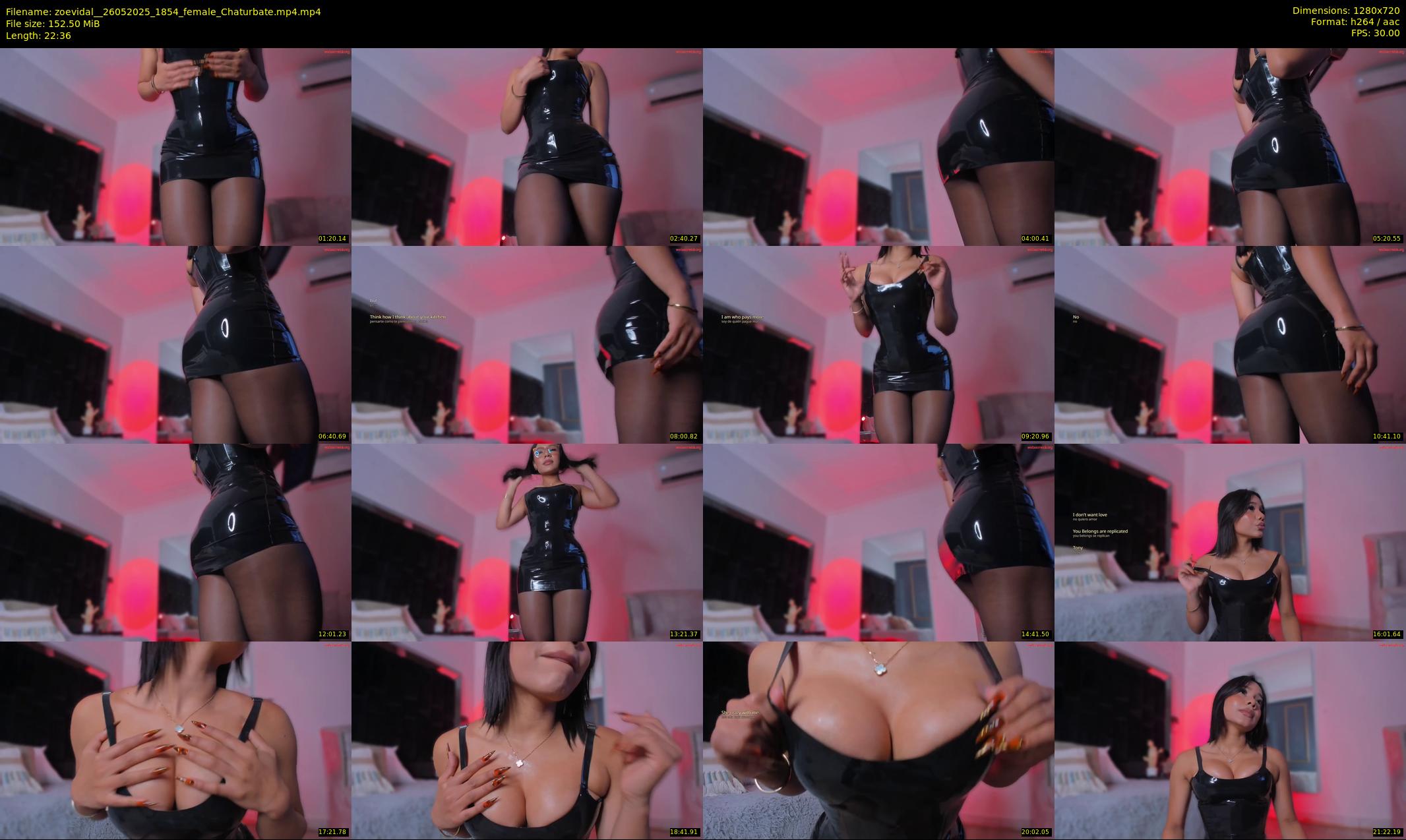 zoevidal_ — 23 minute Chaturbate female cam show recording, 720p, May 26, 2025