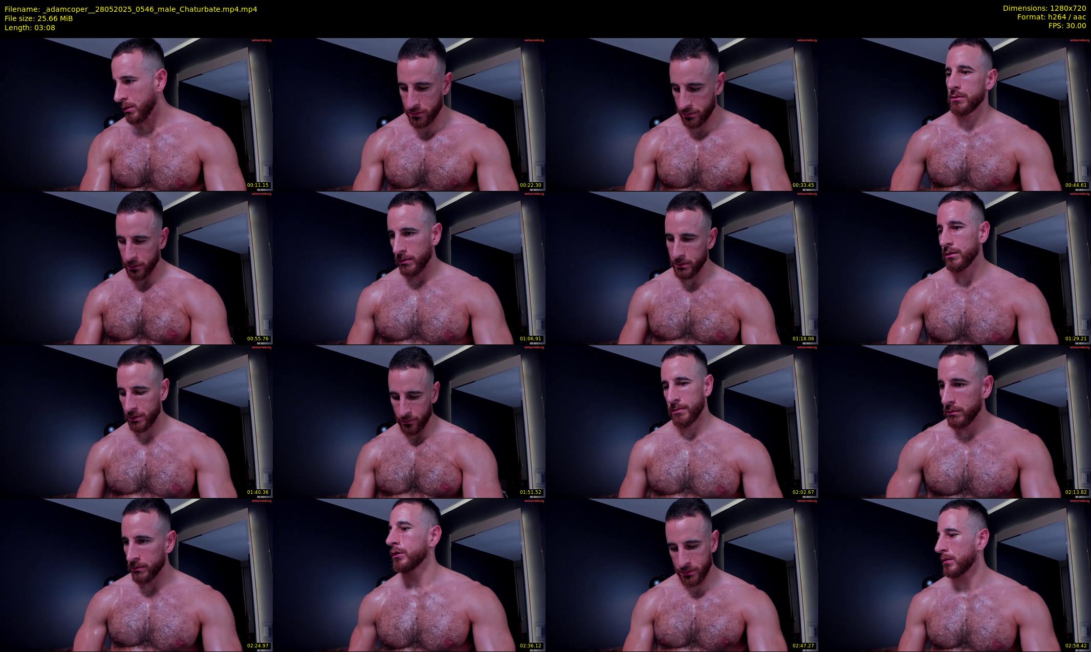 _adamcoper_ — 4 minute Chaturbate male cam show recording, 720p, May 28, 2025