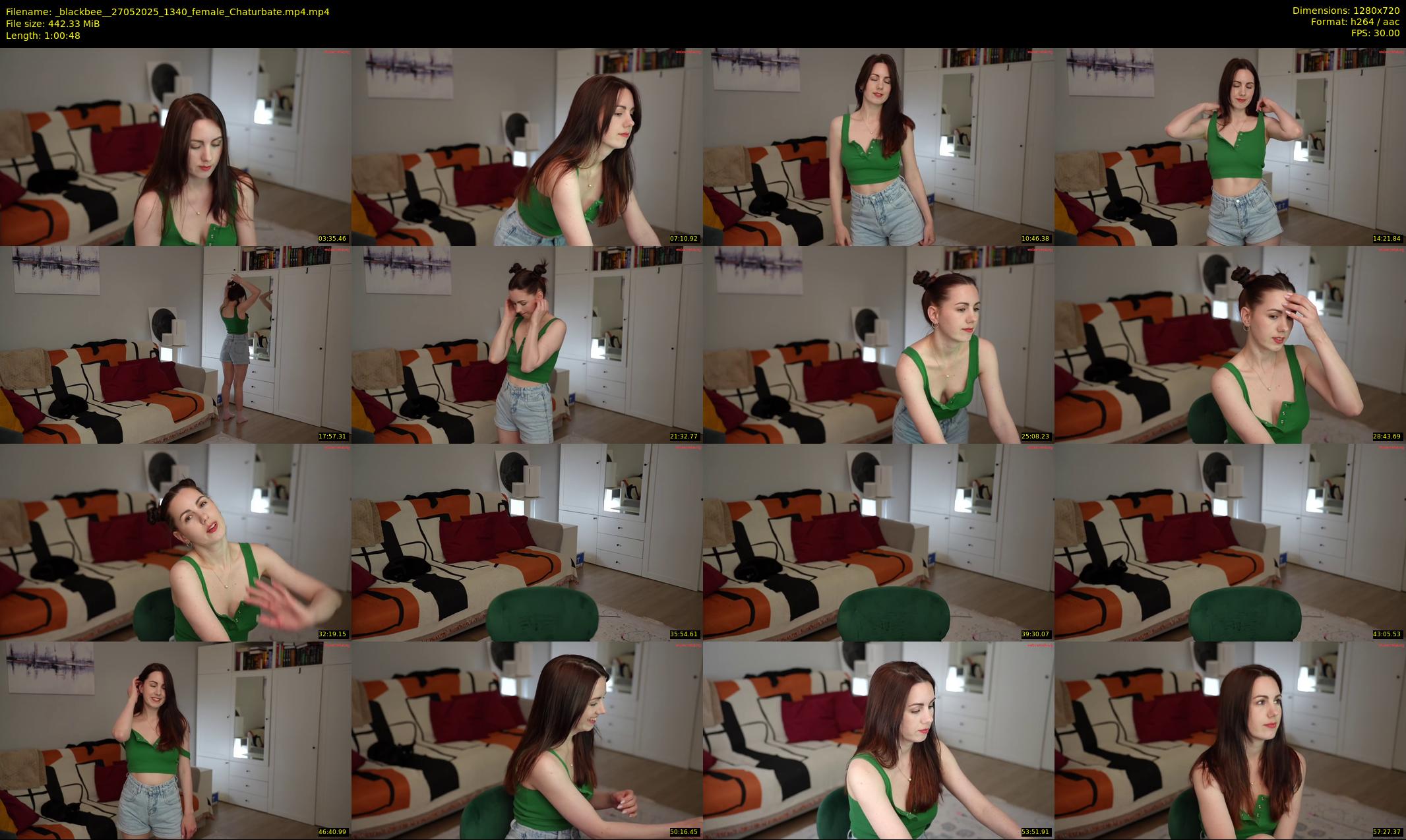 _blackbee_ — 61 minute Chaturbate female cam show recording, 720p, May 27, 2025