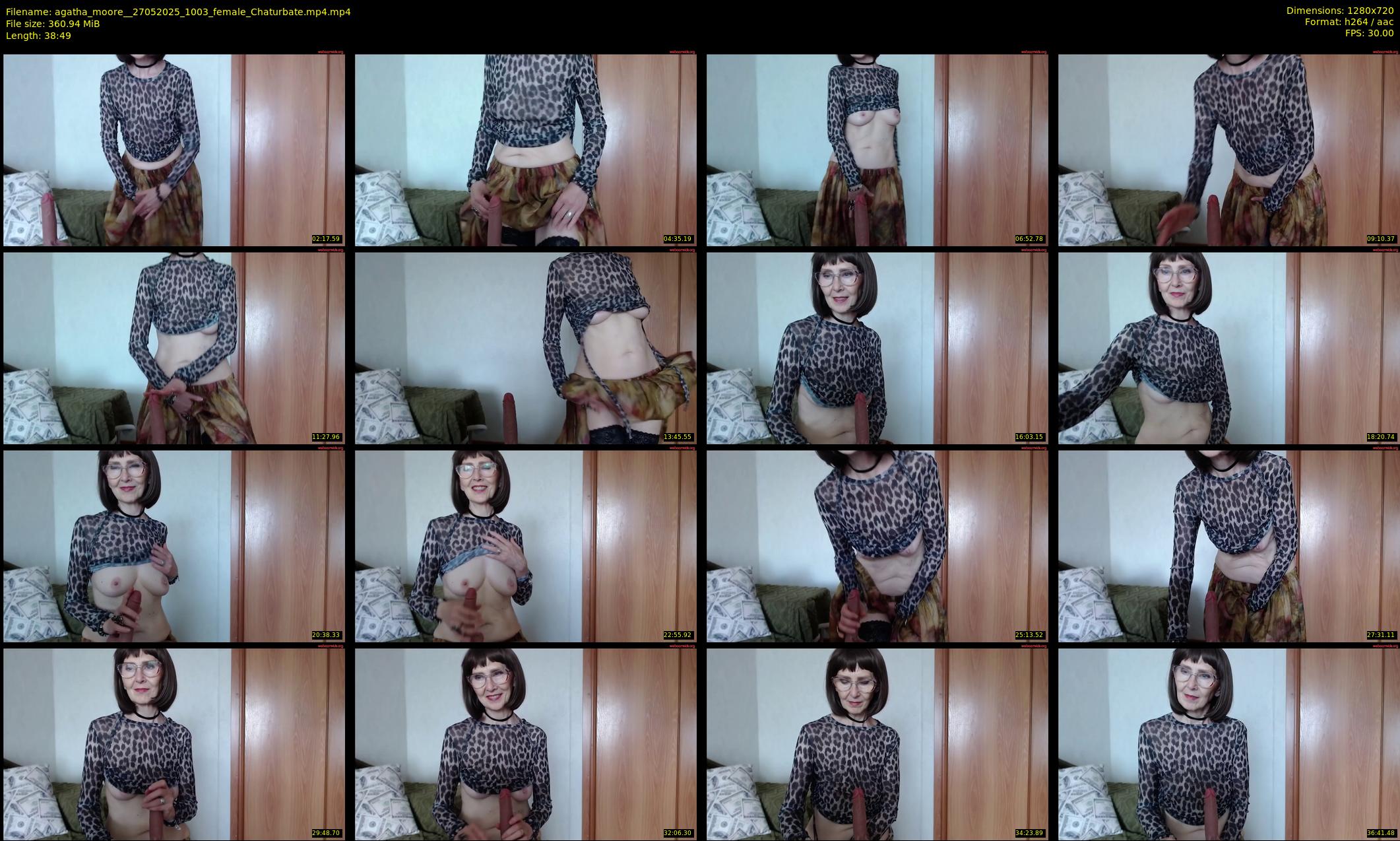 agatha_moore_ — 39 minute Chaturbate female cam show recording, 720p, May 27, 2025