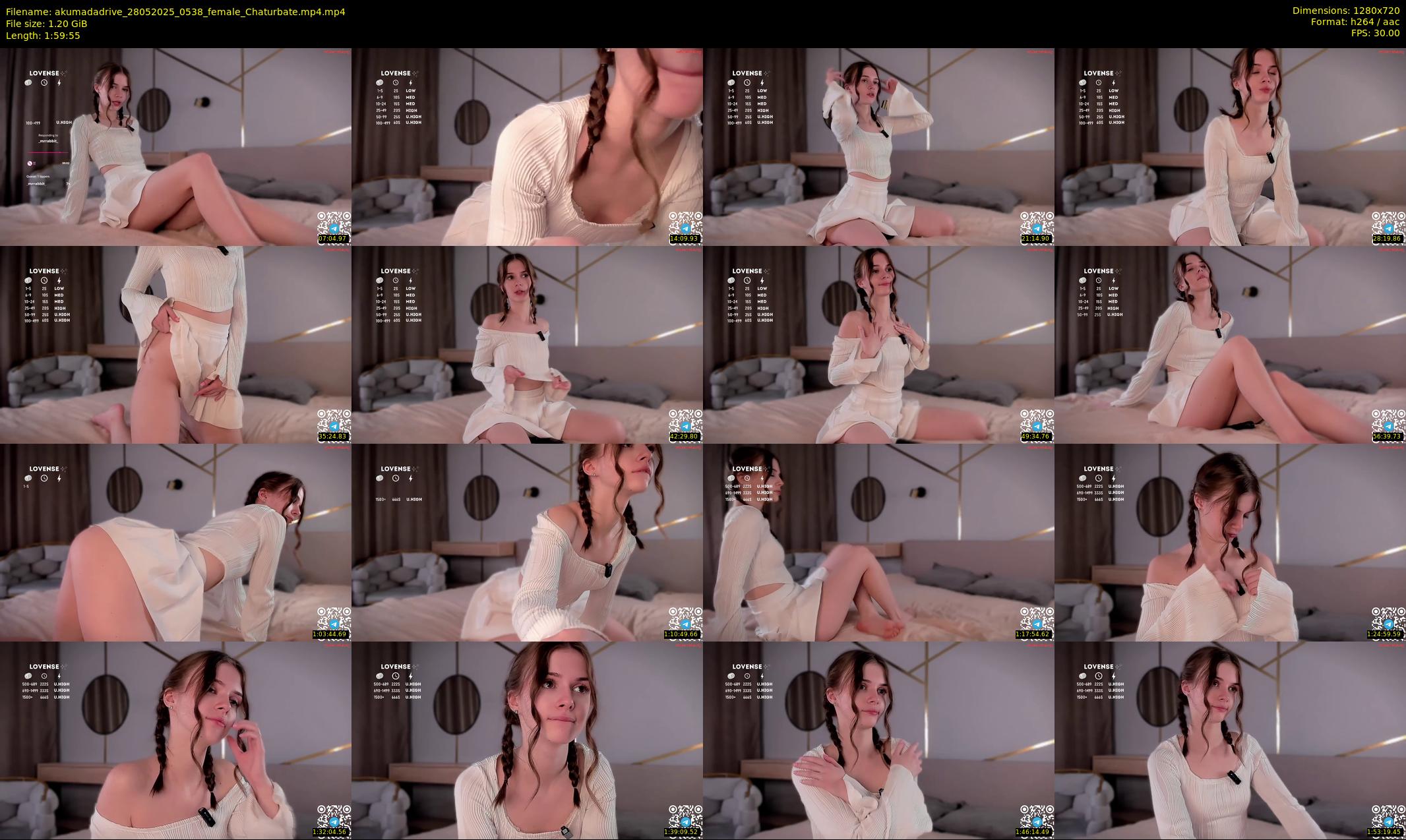 akumadadrive — 120 minute Chaturbate female cam show recording, 720p, May 28, 2025