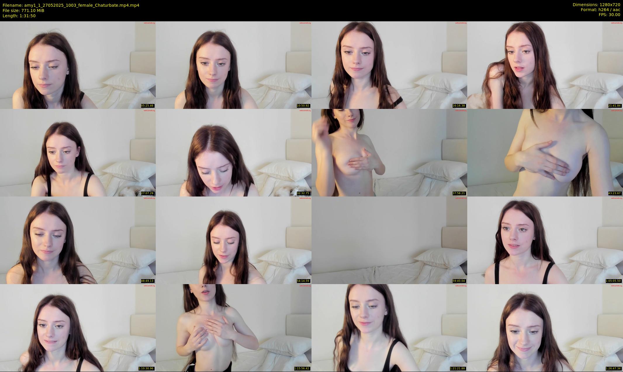 amy1_1 — 92 minute Chaturbate female cam show recording, 720p, May 27, 2025