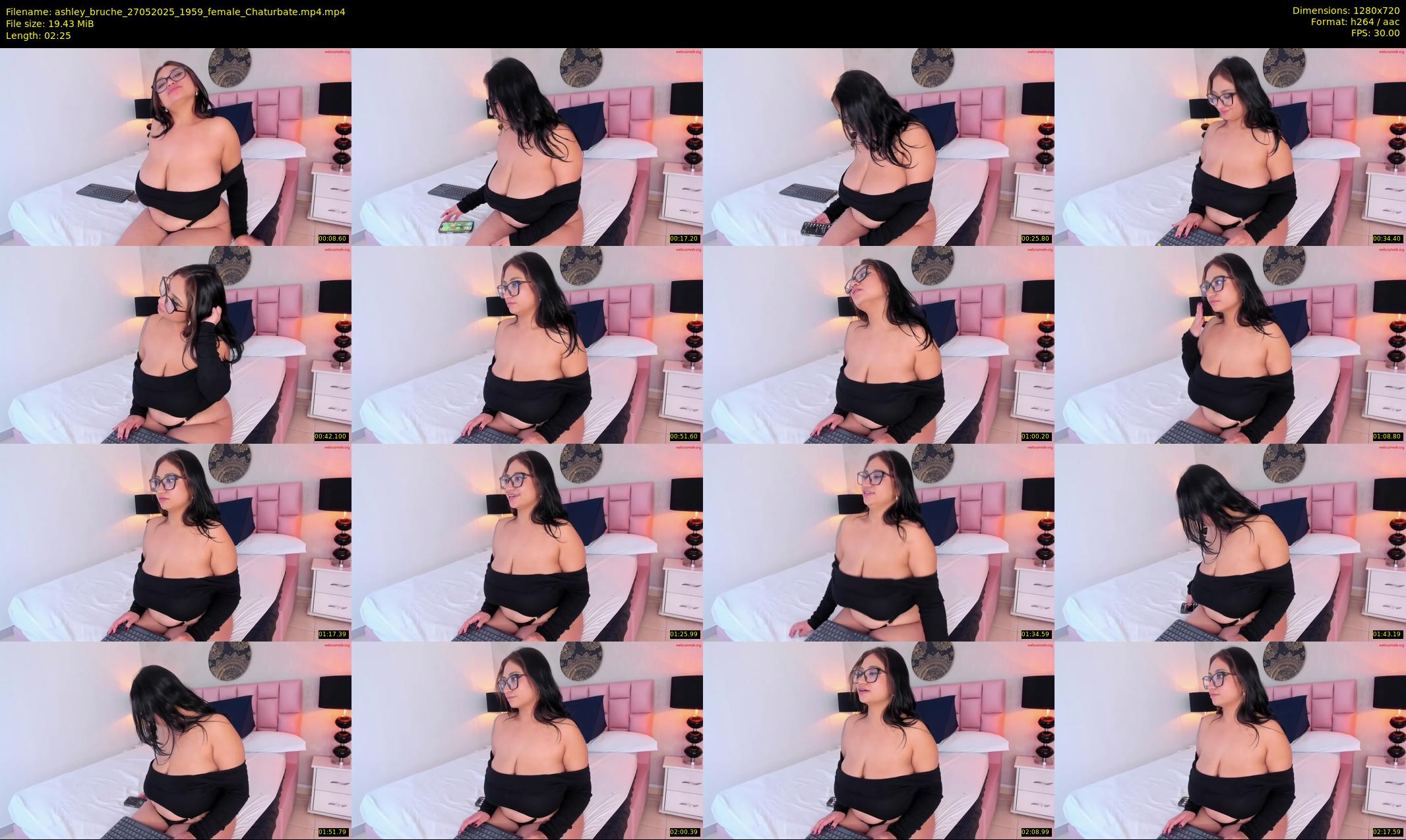 ashley_bruche — 3 minute Chaturbate female cam show recording, 720p, May 27, 2025