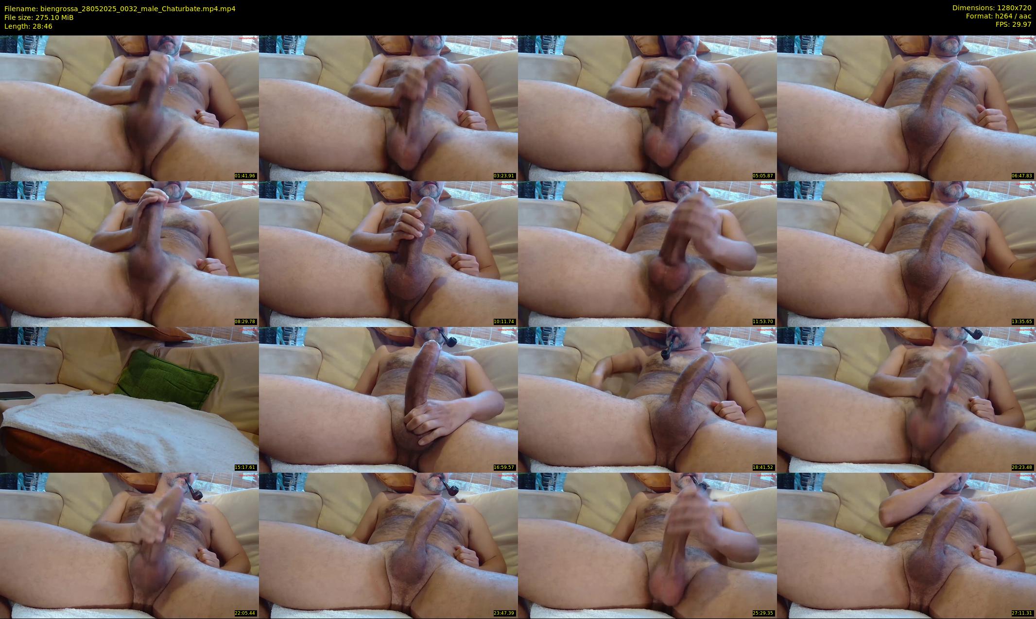 biengrossa — 29 minute Chaturbate male cam show recording, 720p, May 28, 2025