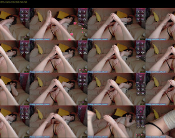 camkitana01 — 9 minute Chaturbate couple cam show recording, 720p, May 27, 2025