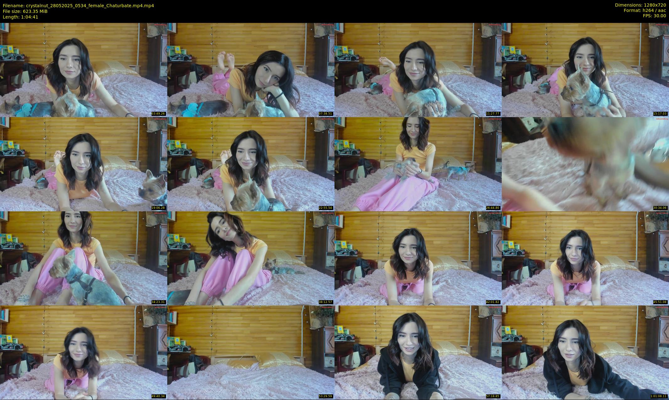 crystalnut — 65 minute Chaturbate female cam show recording, 720p, May 28, 2025