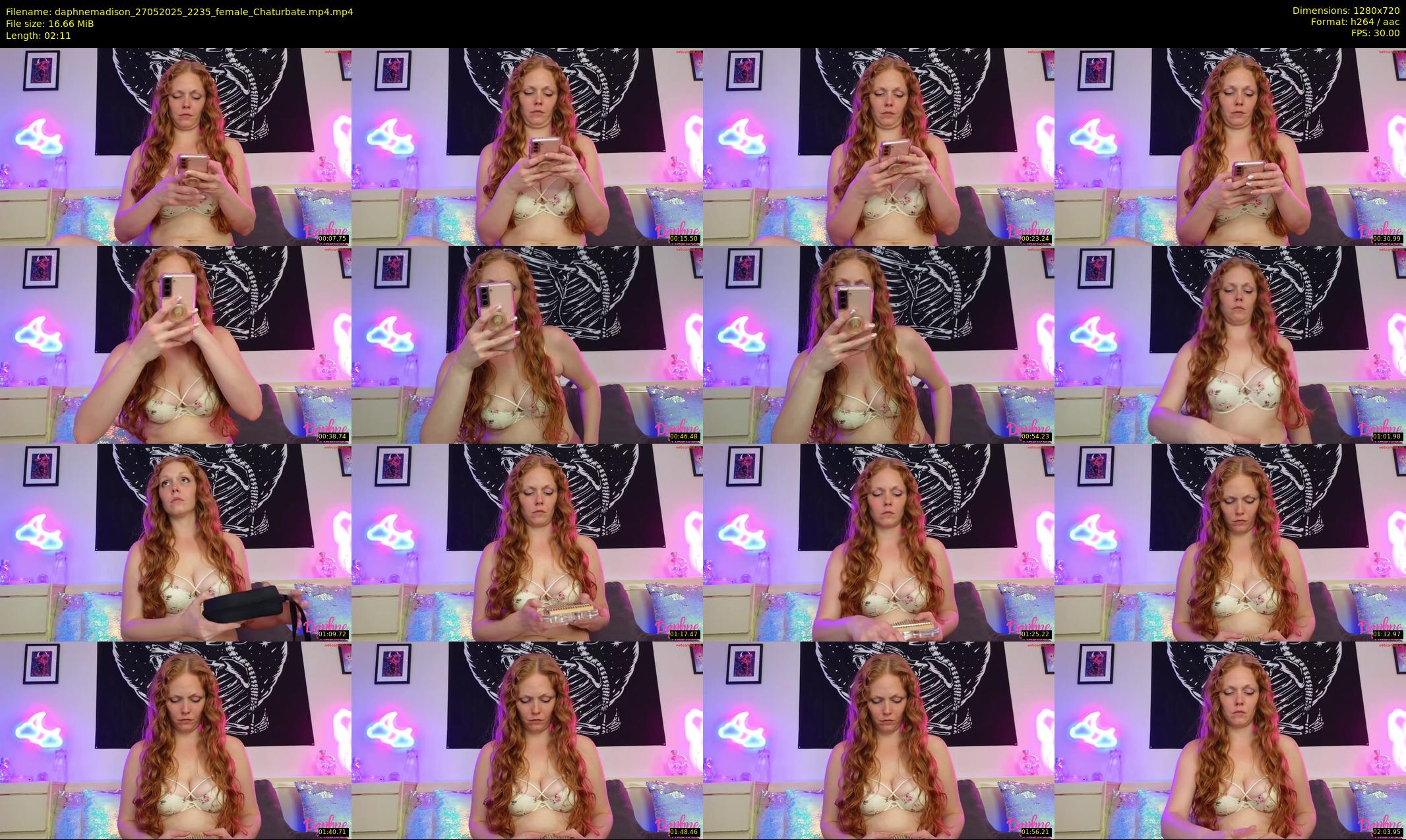 daphnemadison — 3 minute Chaturbate couple cam show recording, 720p, May 27, 2025