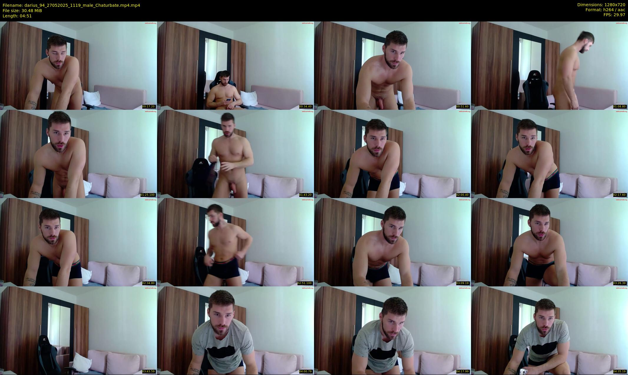 darius_94 — 5 minute Chaturbate male cam show recording, 720p, May 27, 2025