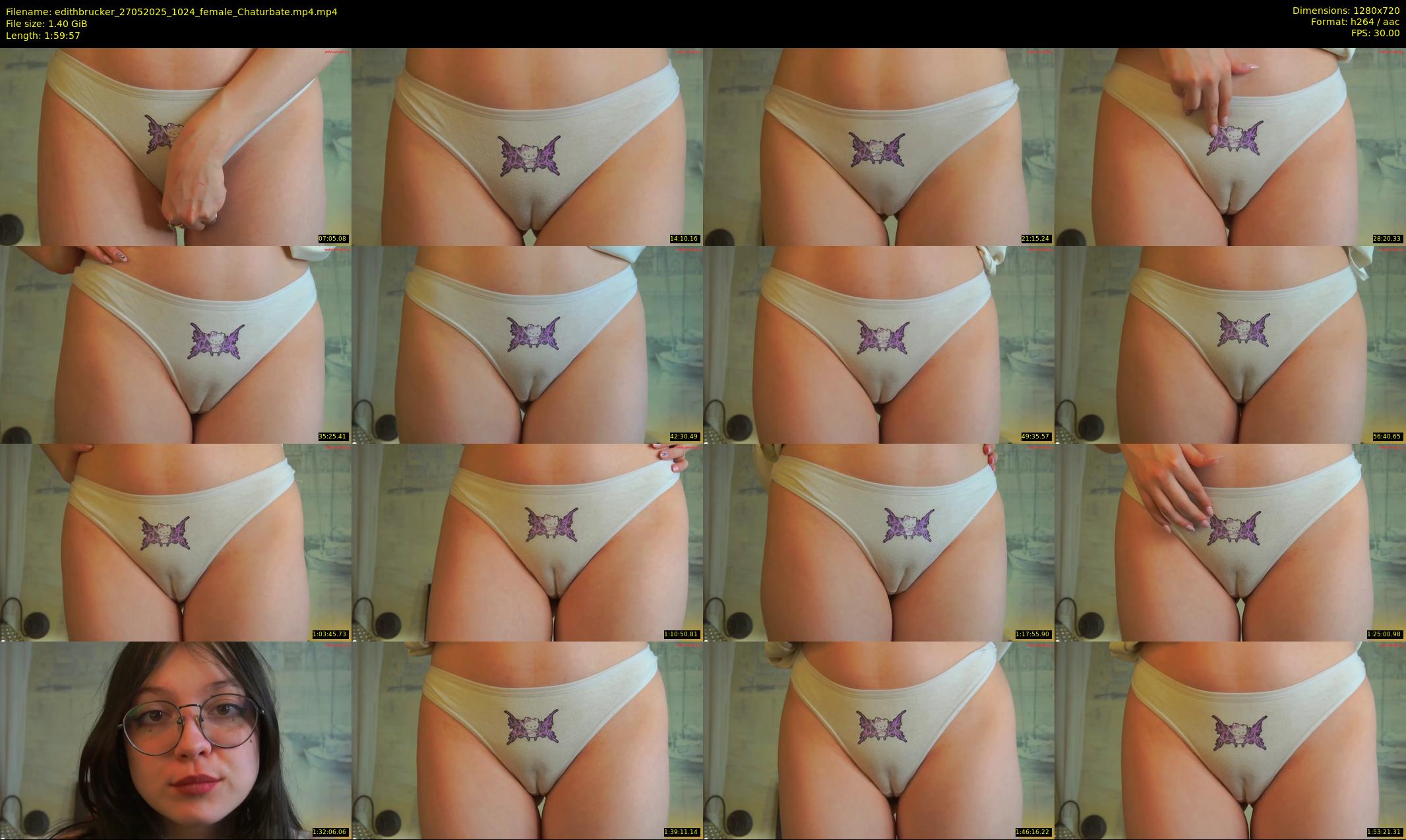 edithbrucker — 120 minute Chaturbate female cam show recording, 720p, May 27, 2025