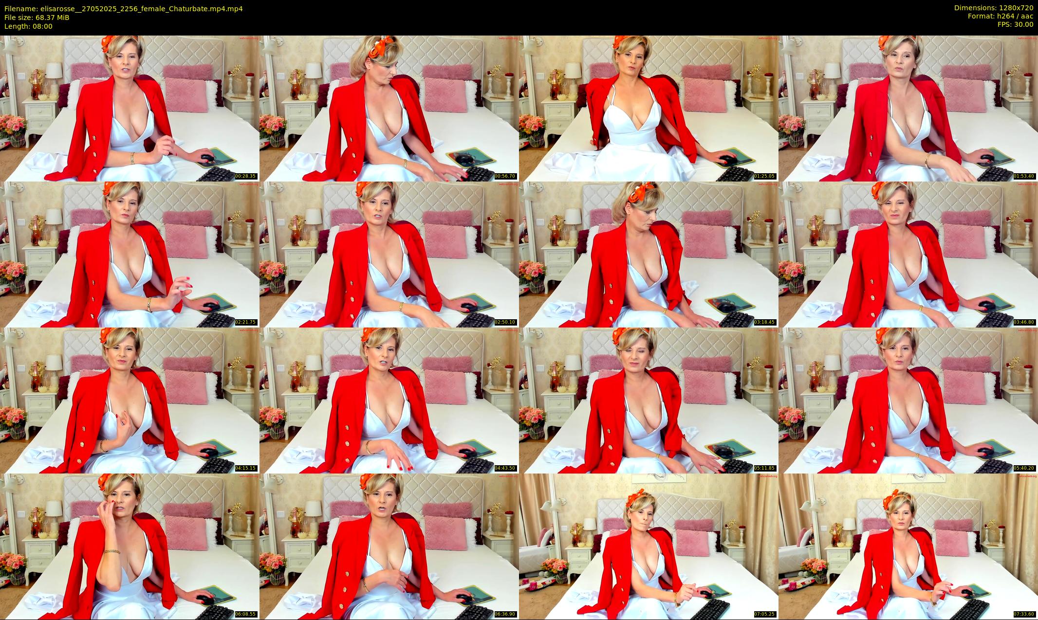 elisarosse_ — 8 minute Chaturbate female cam show recording, 720p, May 27, 2025