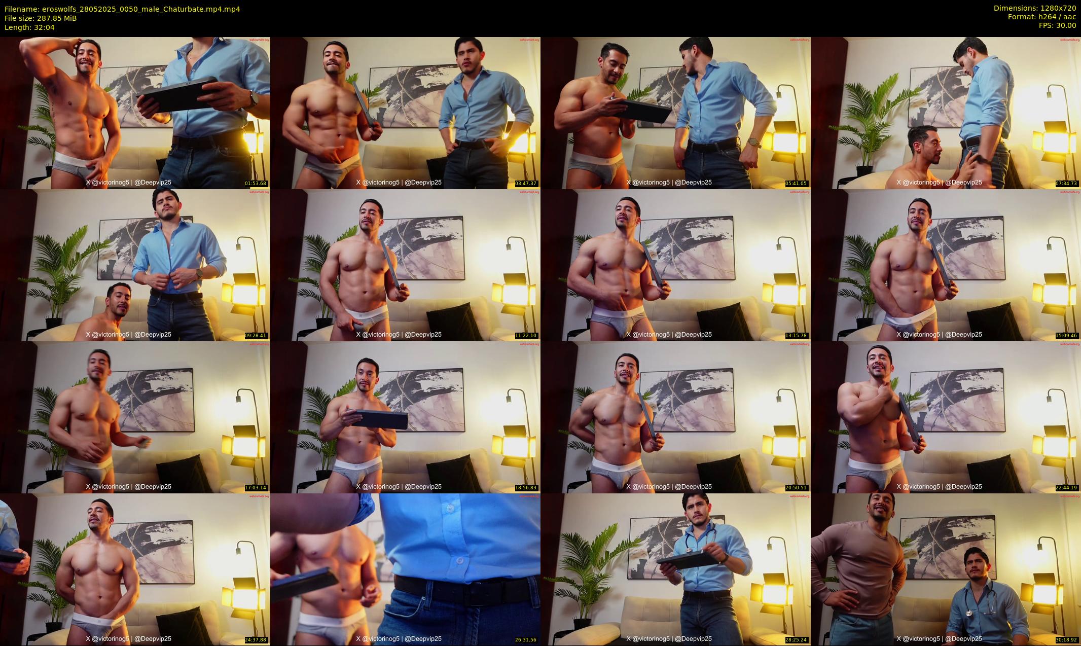 eroswolfs — 33 minute Chaturbate male cam show recording, 720p, May 28, 2025