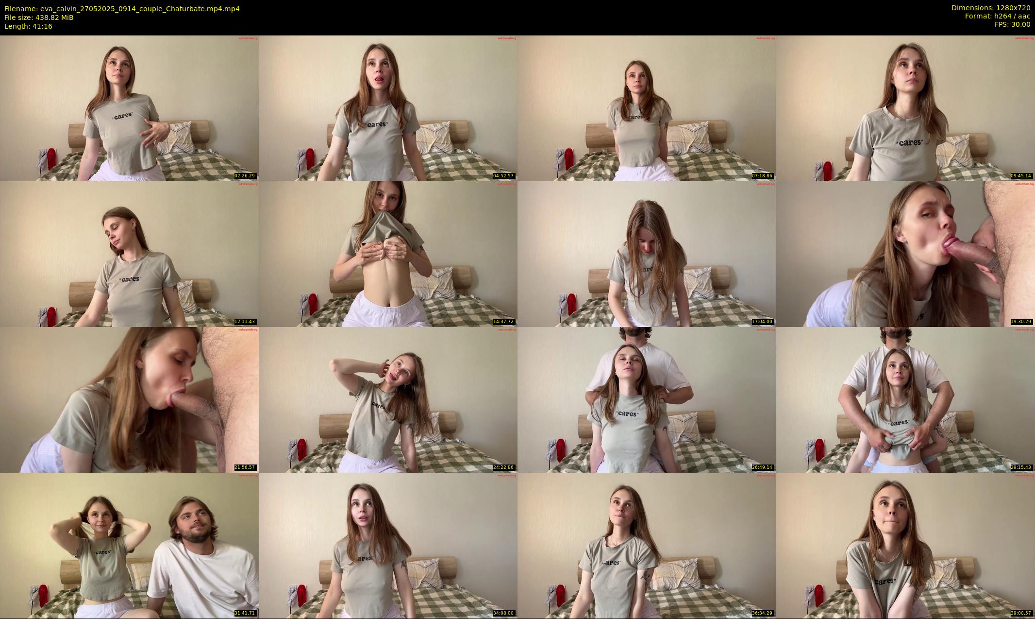 eva_calvin — 42 minute Chaturbate couple cam show recording, 720p, May 27, 2025