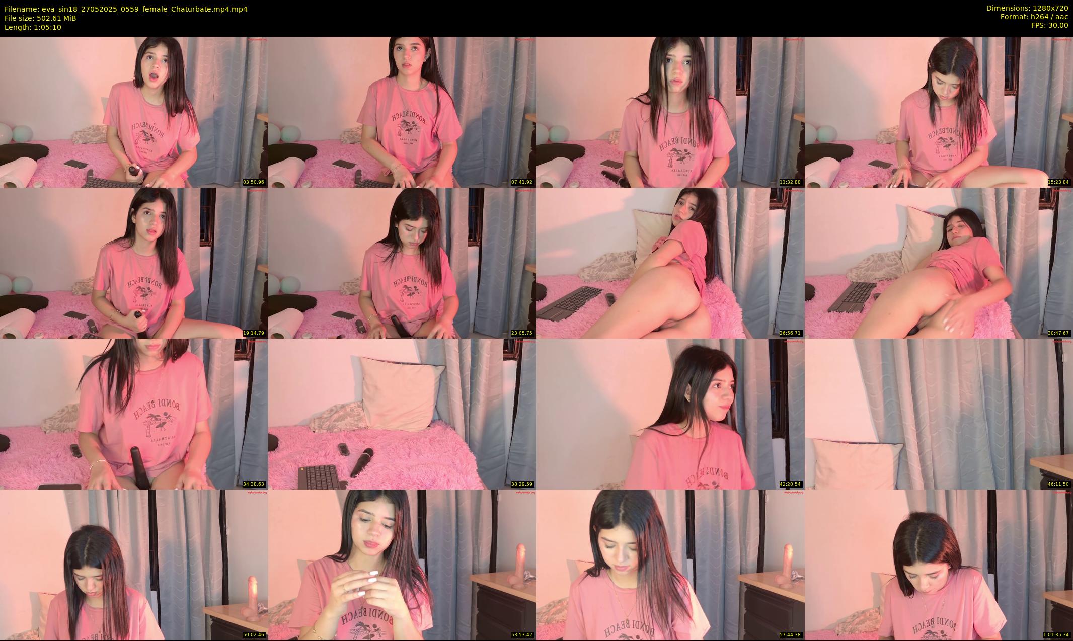 eva_sin18 — 66 minute Chaturbate female cam show recording, 720p, May 27, 2025