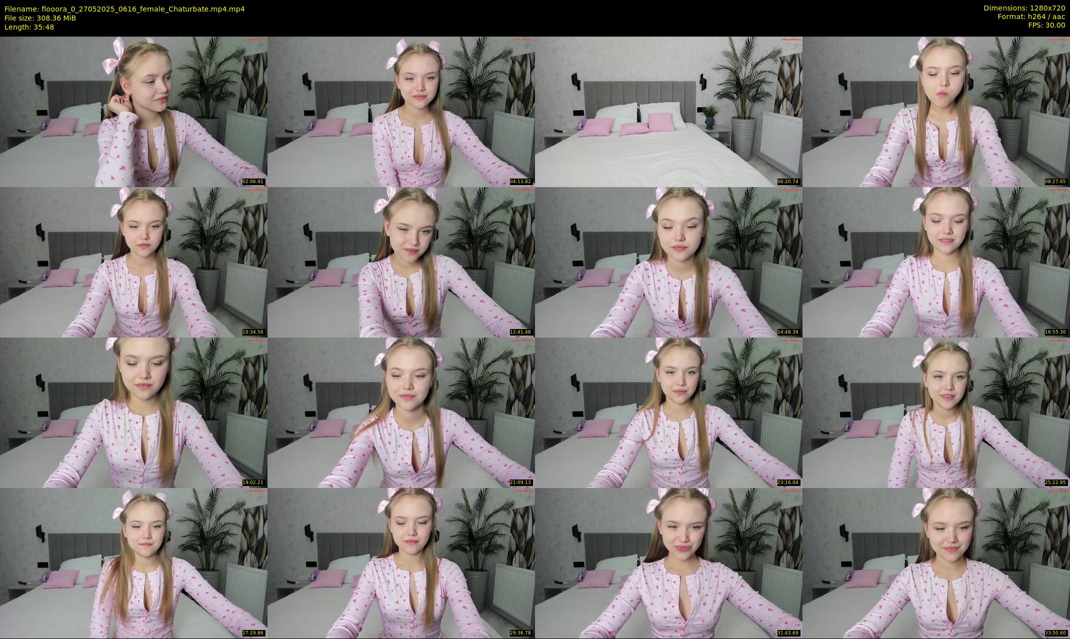 flooora_0 — 36 minute Chaturbate couple cam show recording, 720p, May 27, 2025