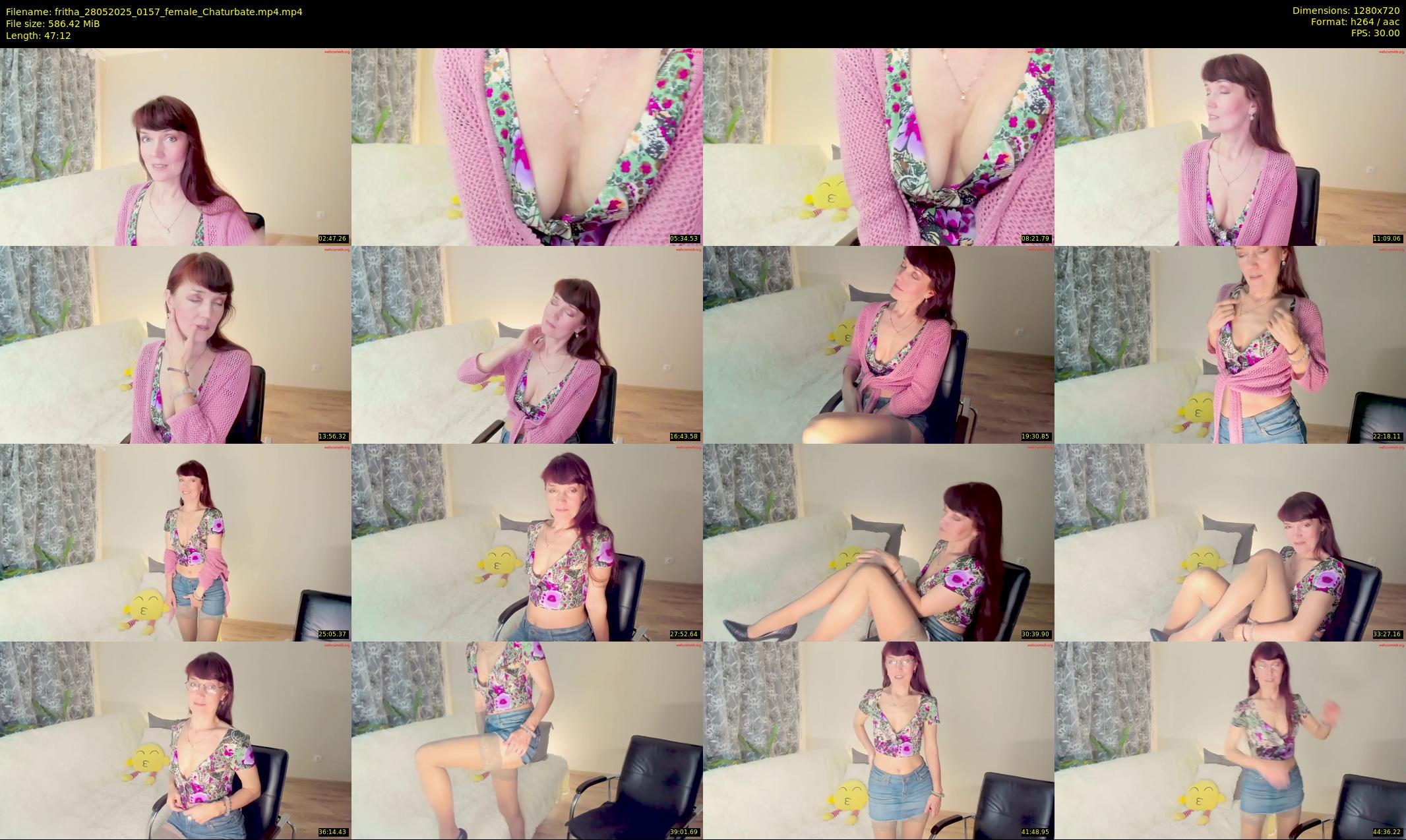fritha — 48 minute Chaturbate female cam show recording, 720p, May 28, 2025